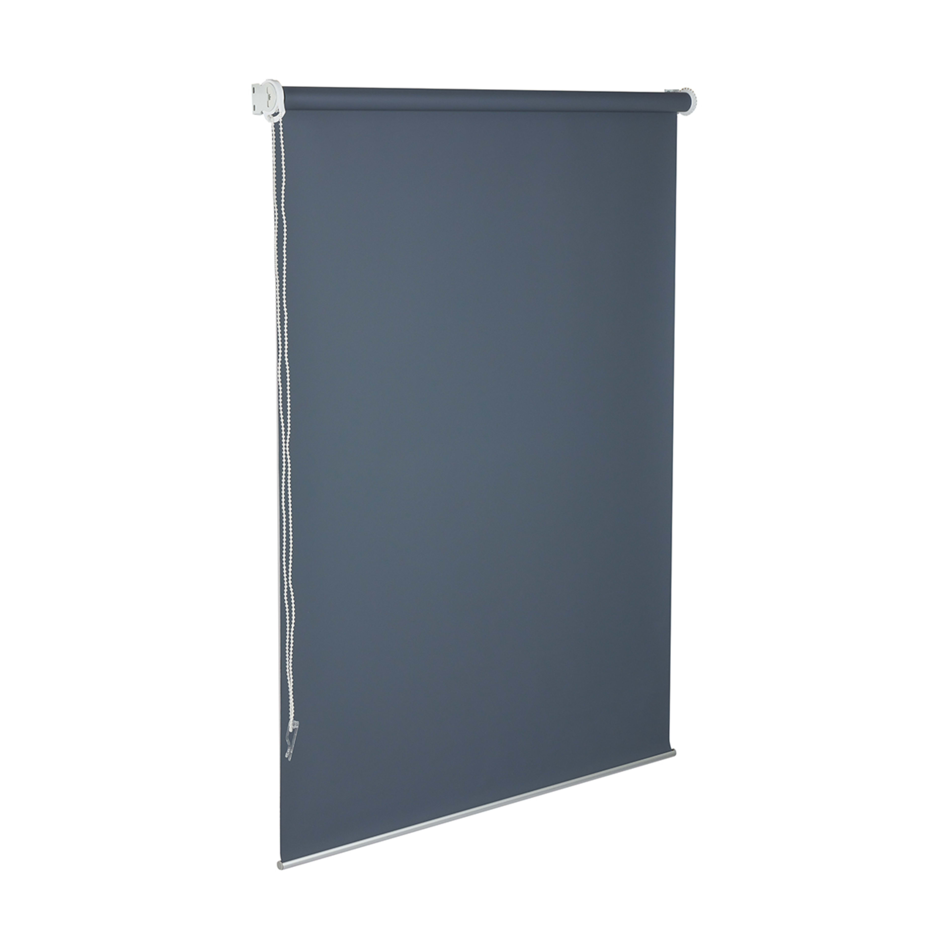 Block Out Roller Blind 90cm x 210cm, Charcoal Kmart