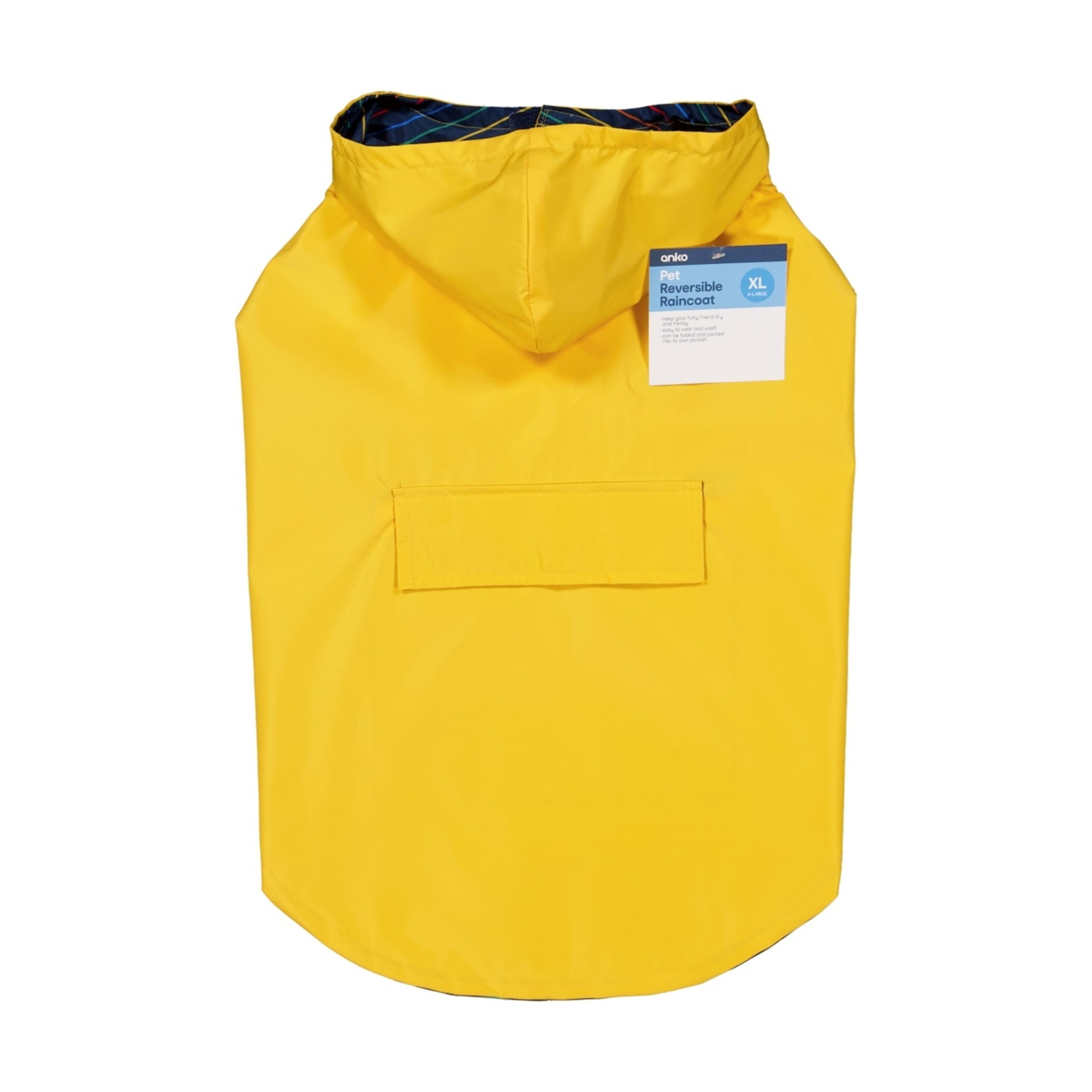 7 Pet Reversible Raincoat - Extra Large, 7 of 7