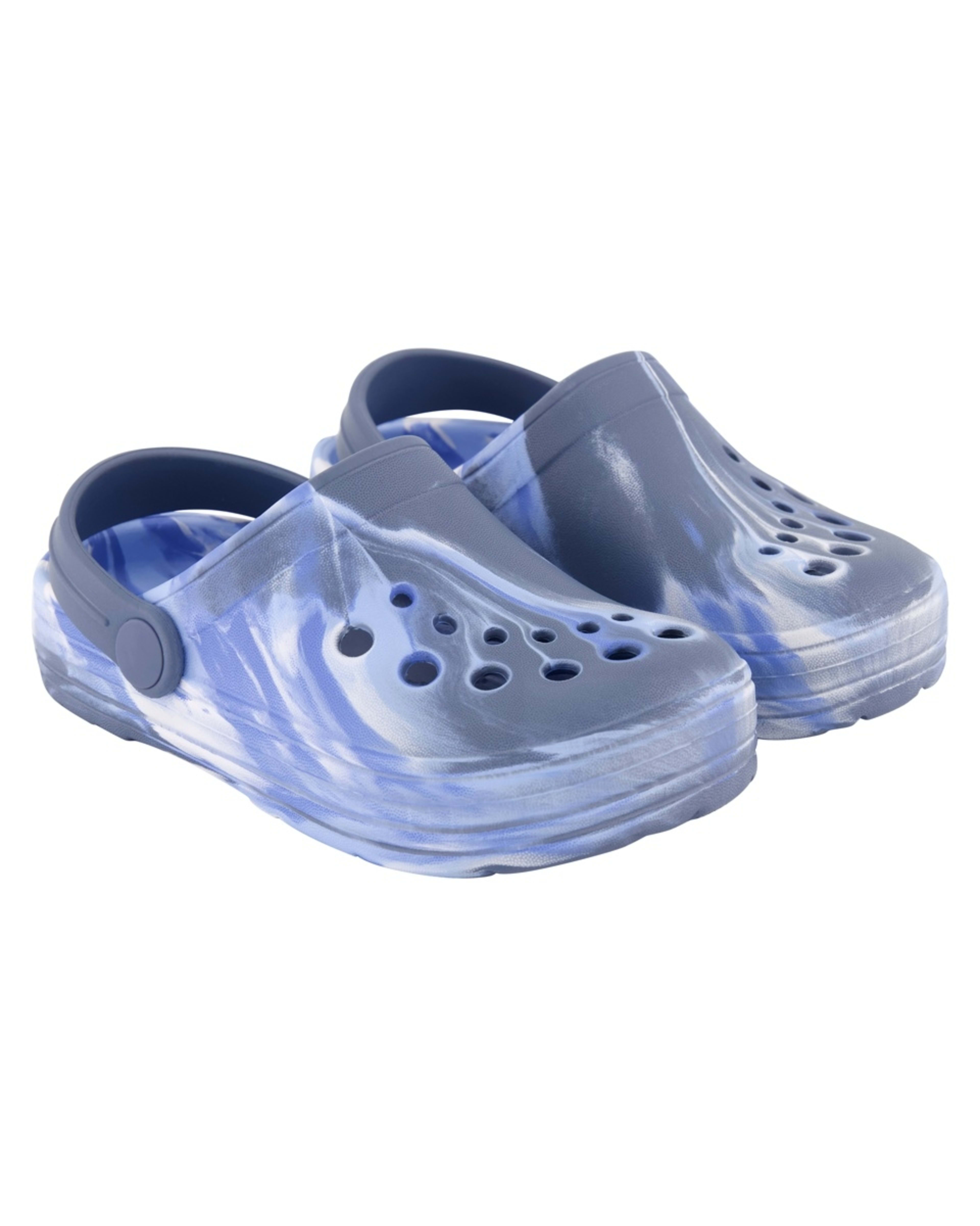 2 Junior Slip-On Clogs BLUE MARBLE, 2 of 4
