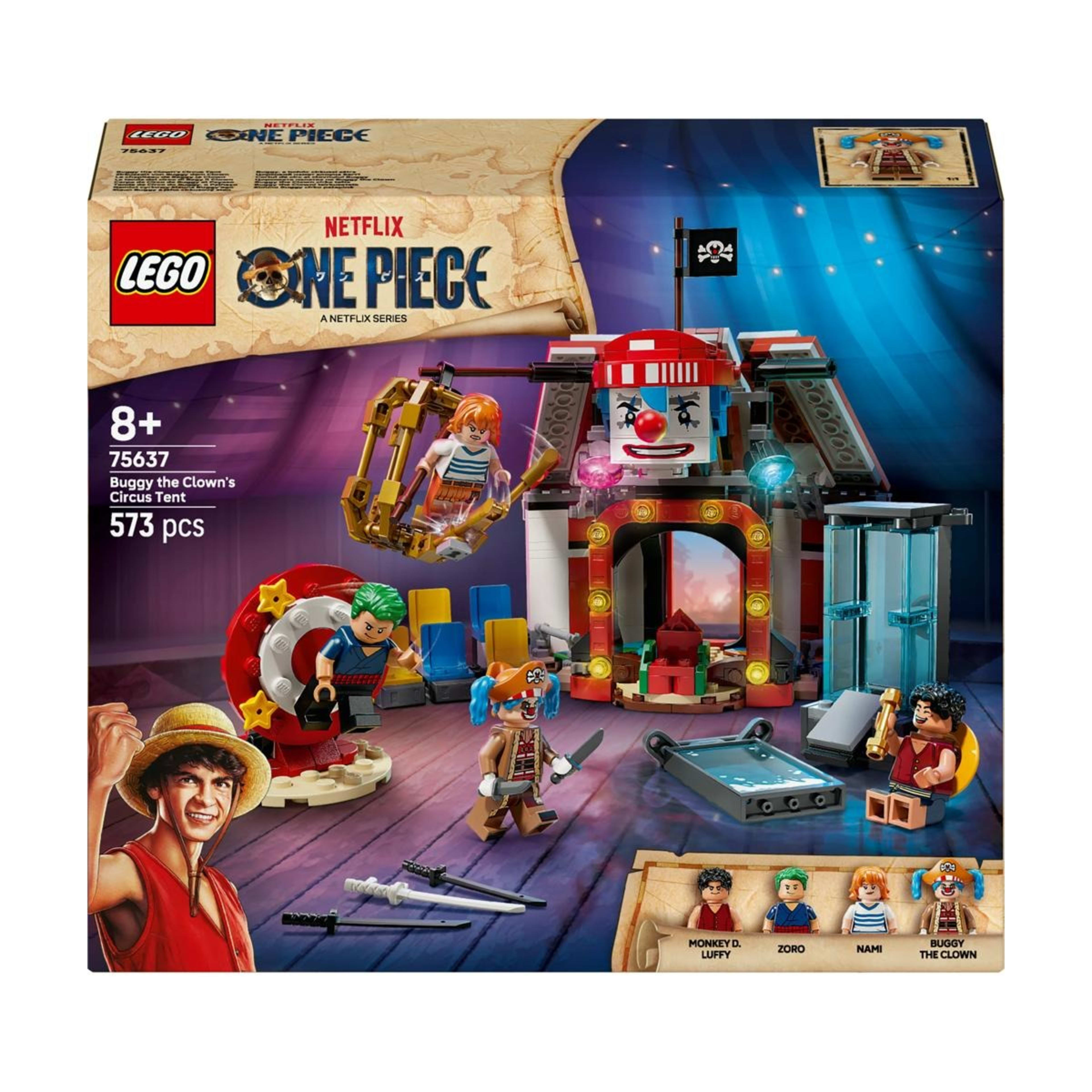 1 LEGO ONE PIECE Buggy the Clown's Circus Tent 75637