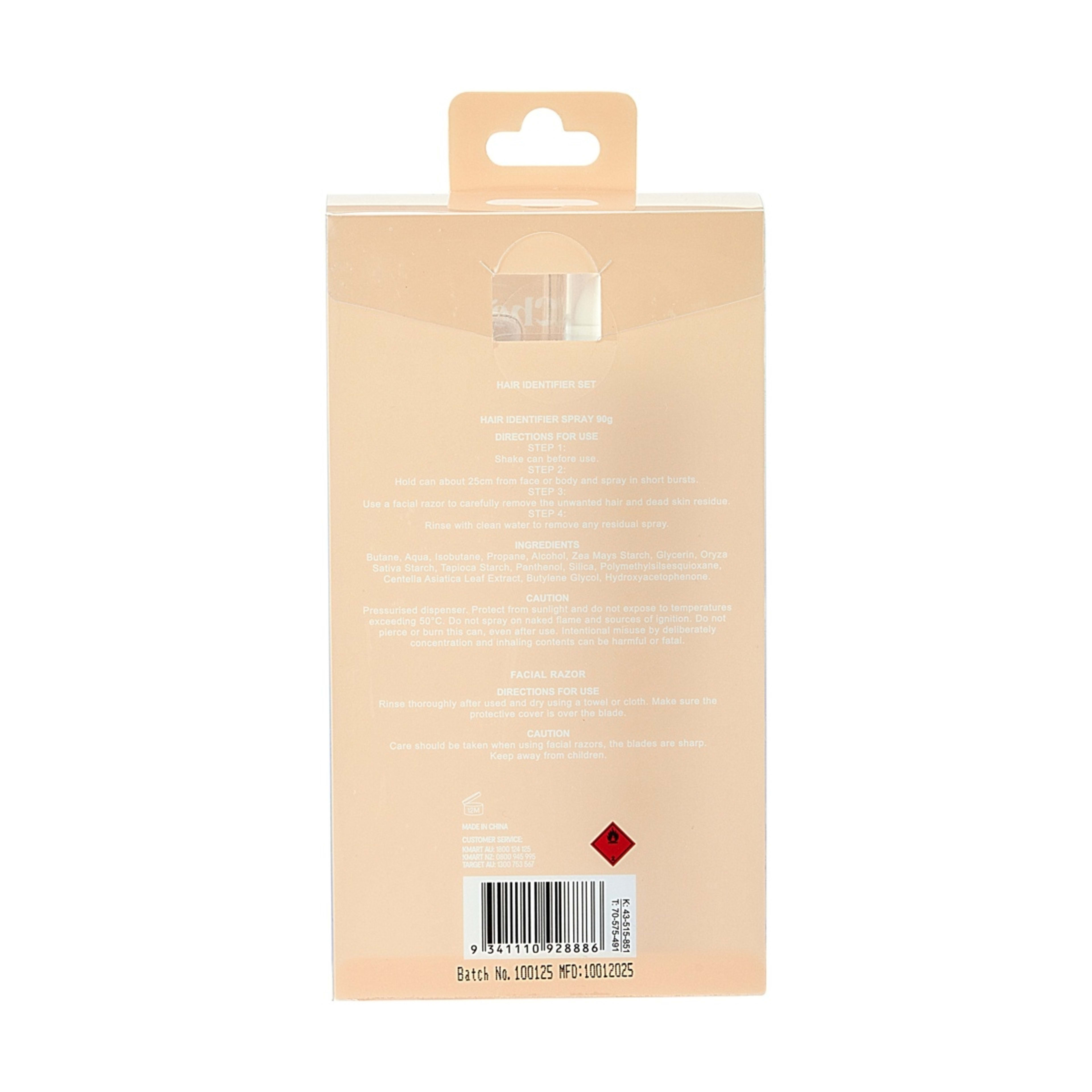 6 OXX Bodycare Sweet Cheeks Hair Identifier Set, 6 of 6