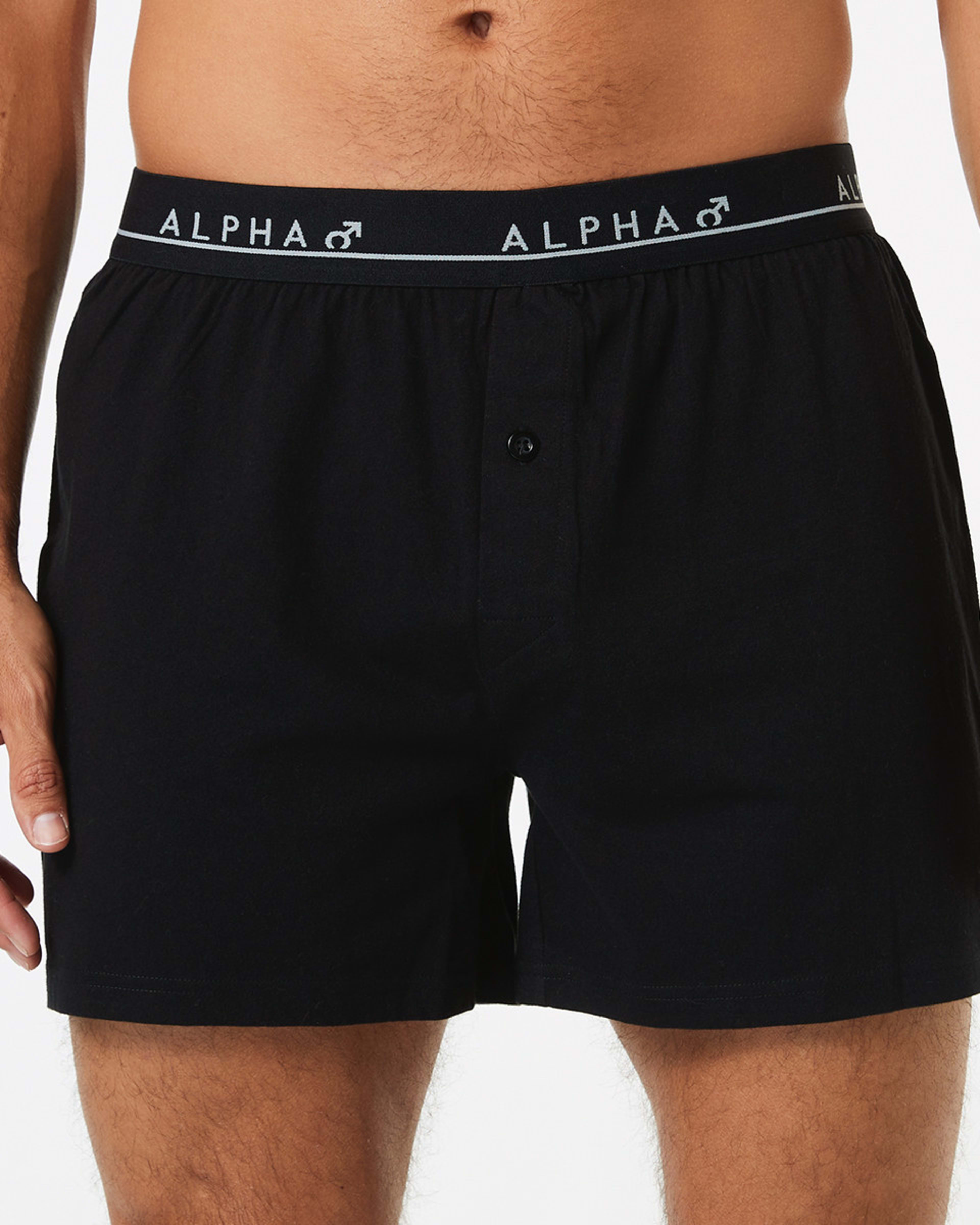 3 Pack Plain Jersey Boxers Kmart NZ