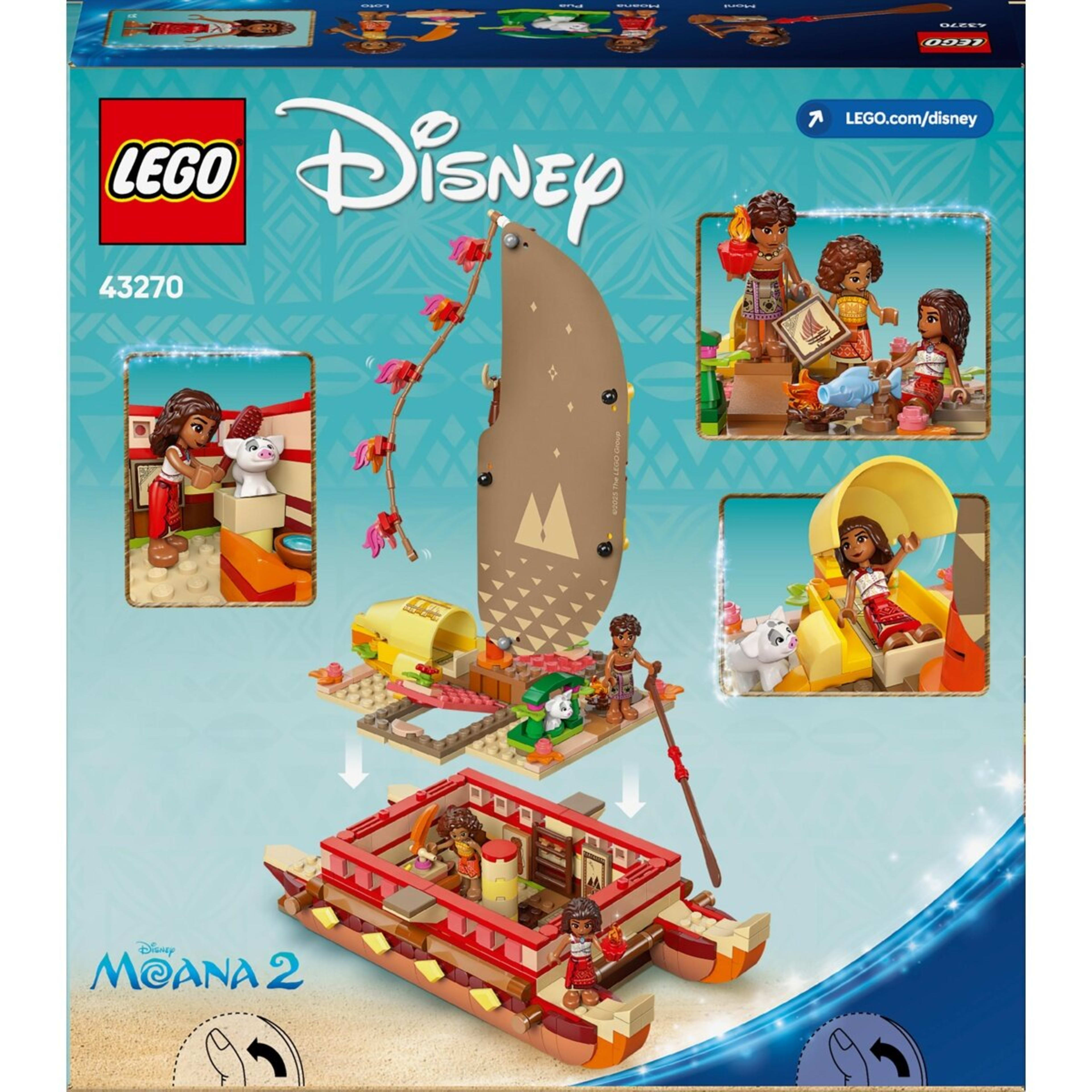 10 LEGO Disney Moana’s Adventure Canoe 43270, 10 of 10