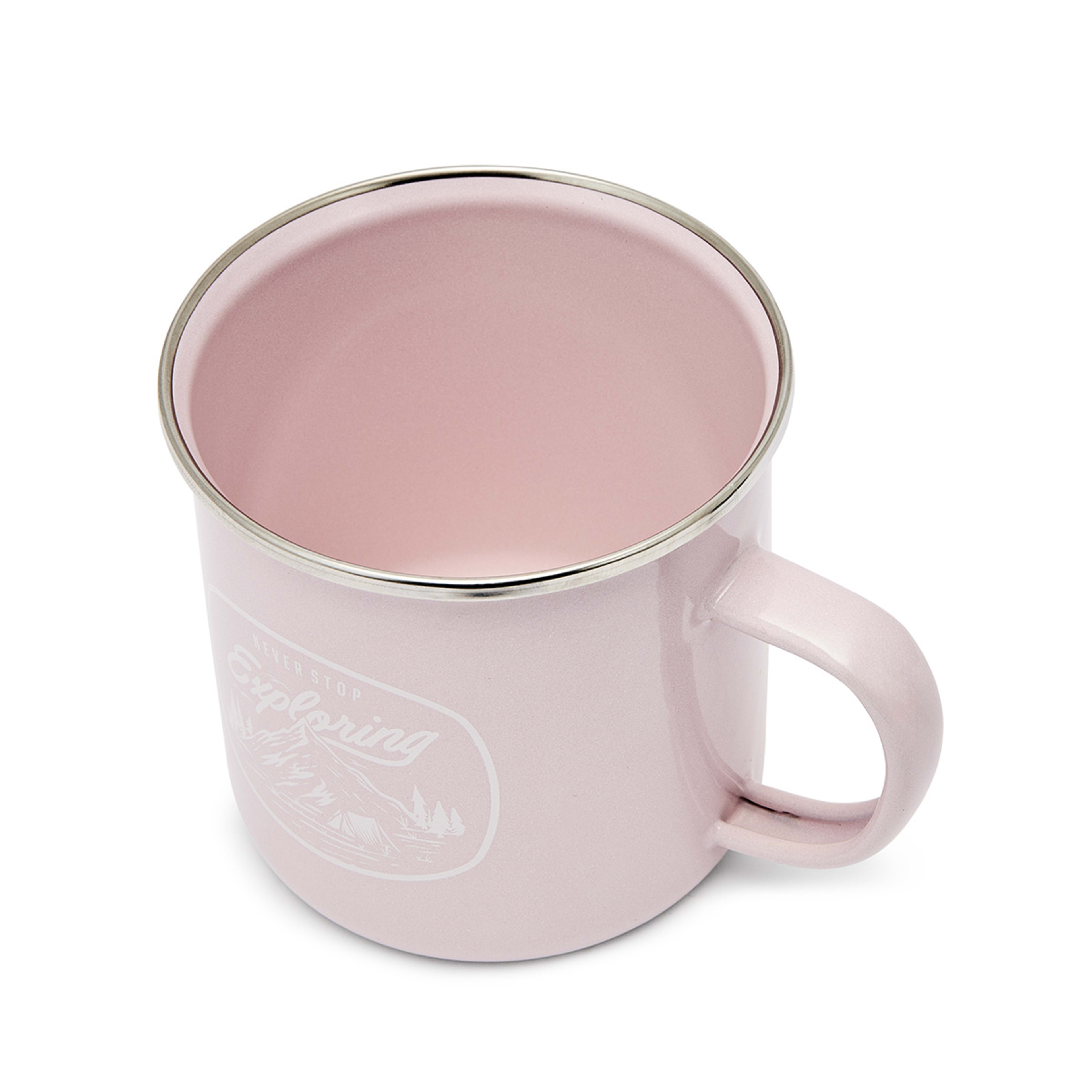 6 500ml Enamel Mug - Assorted, 6 of 10