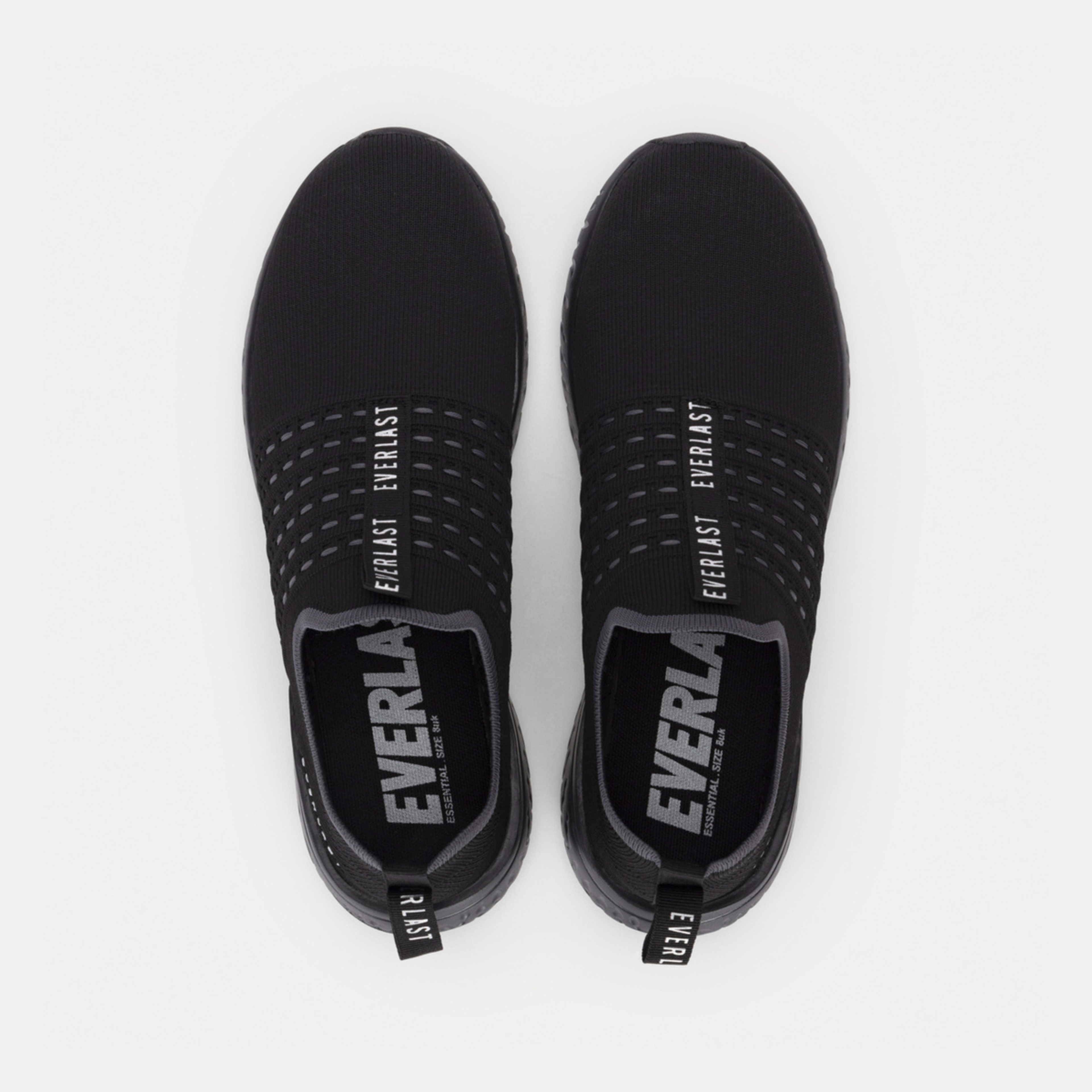 2 Everlast Mens LaGuardia Sneakers Everlast Narrow Black, 2 of 5
