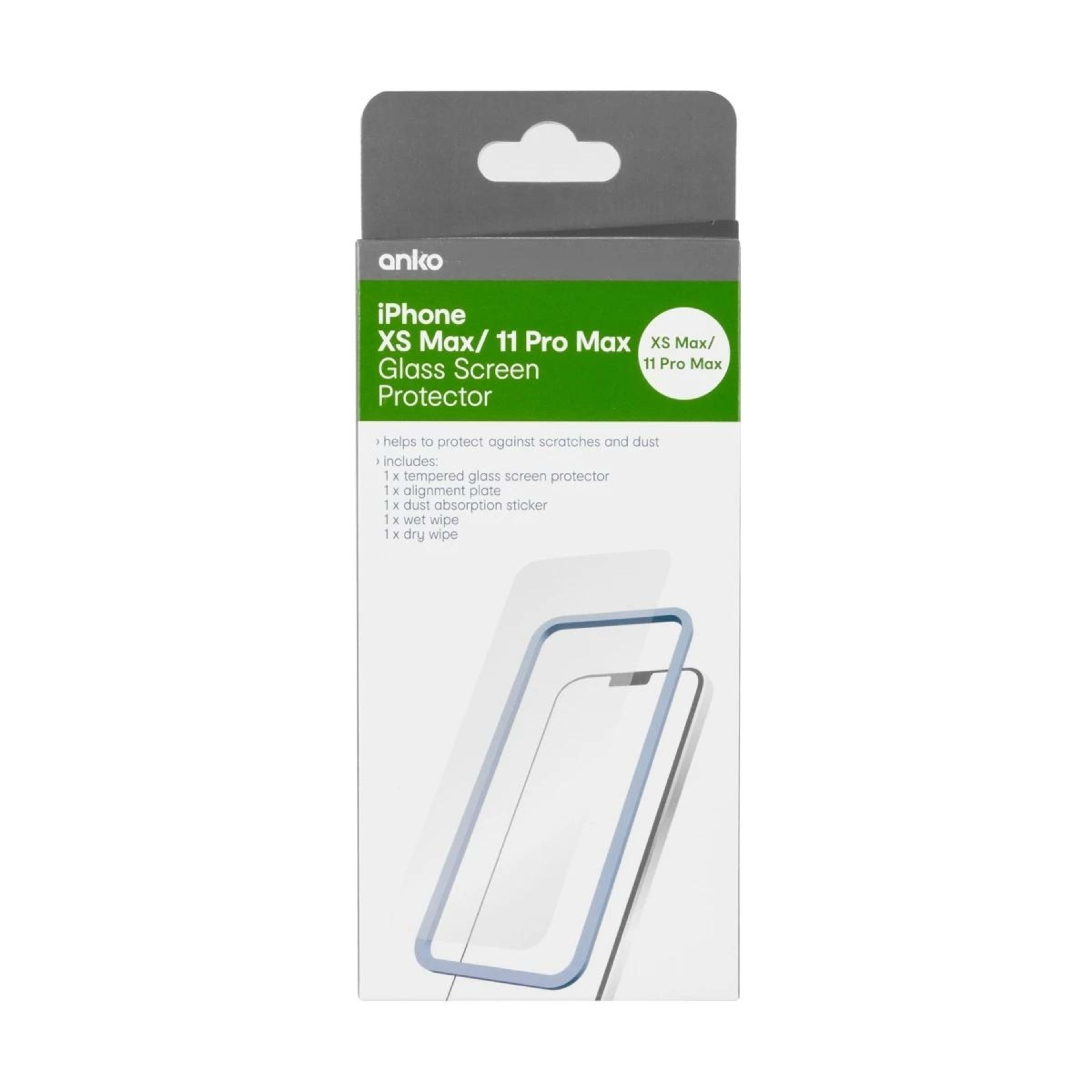 1 iPhone XS Max Glass Screen Protector, 1 of 5