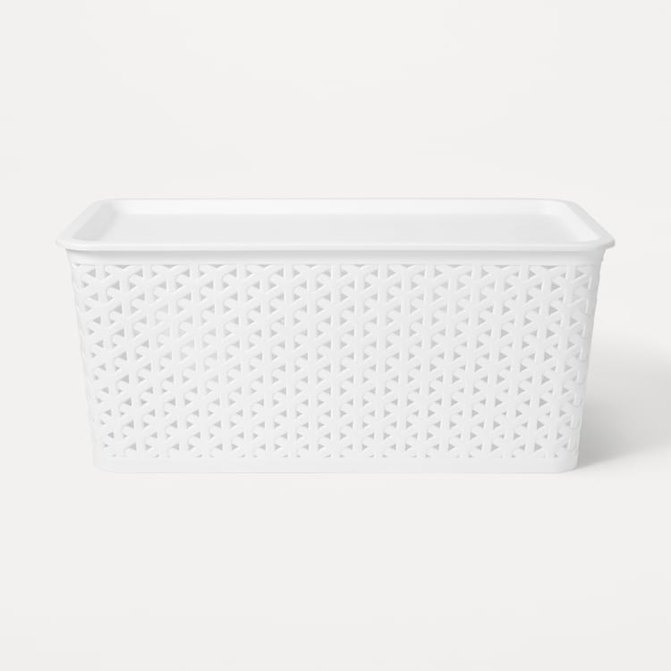 Narrow Storage Container with Lid Kmart