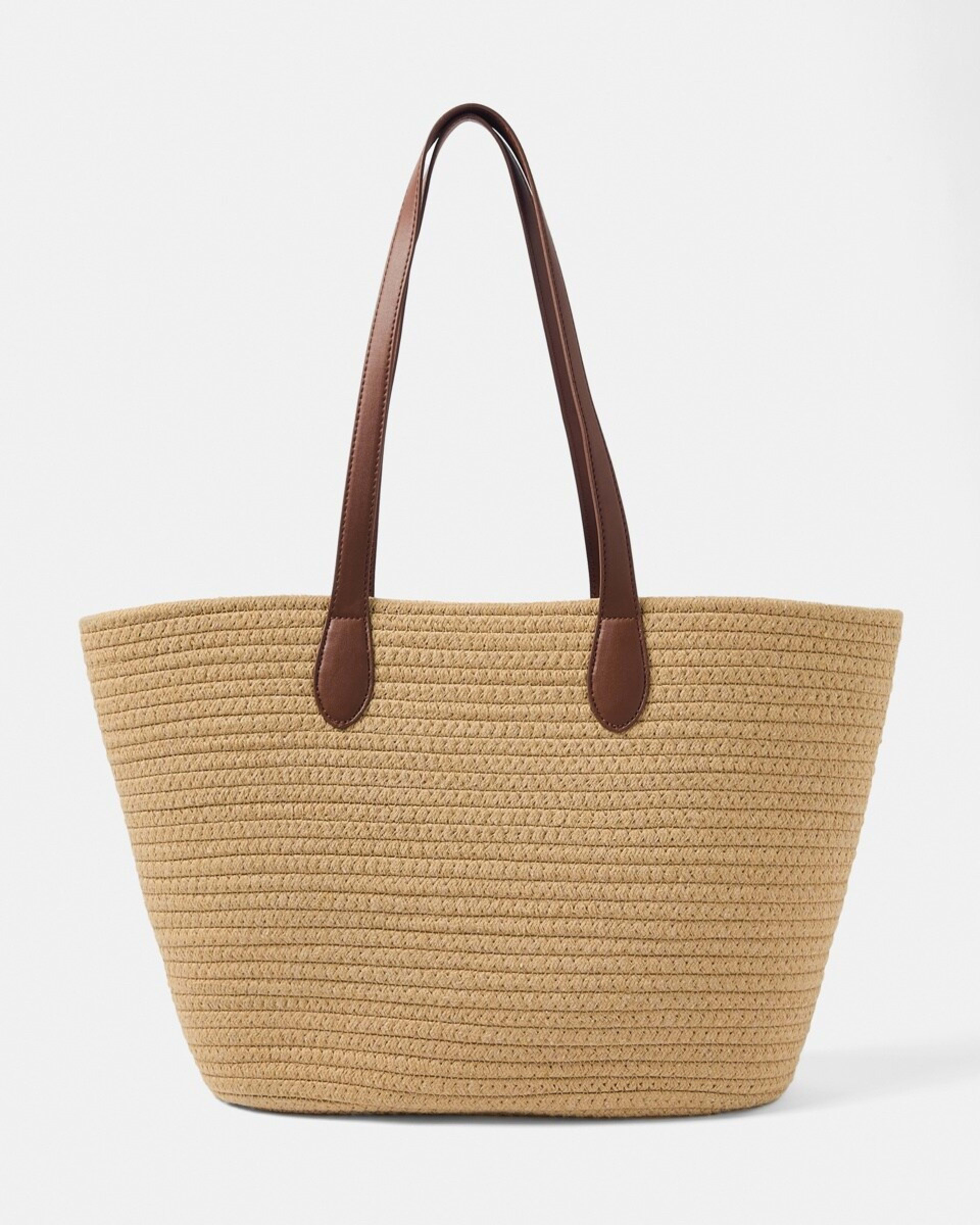 1 Rope Tote Bag NATURAL, 1 of 5