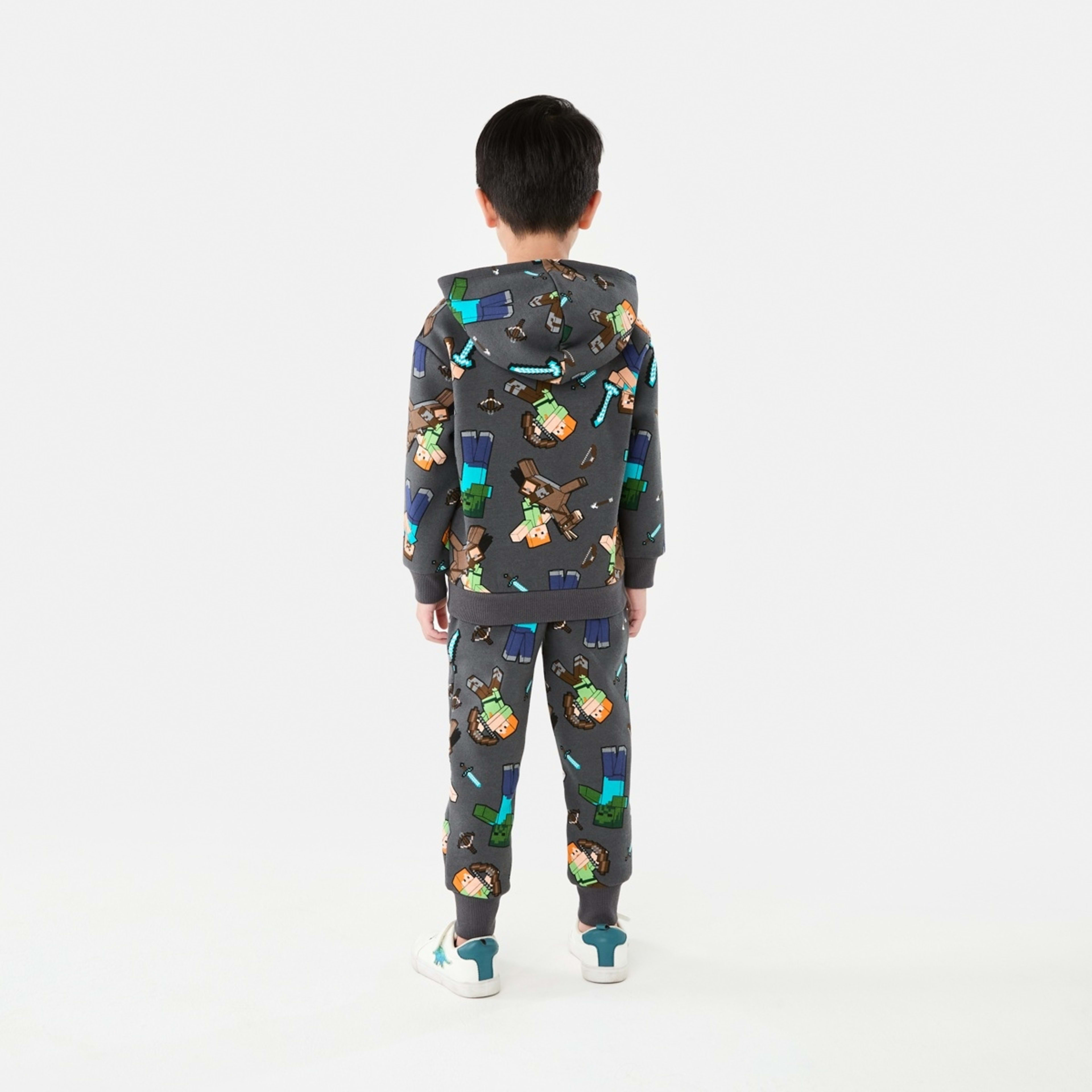 7 Minecraft License Print Hoodie Minecraft, 7 of 9