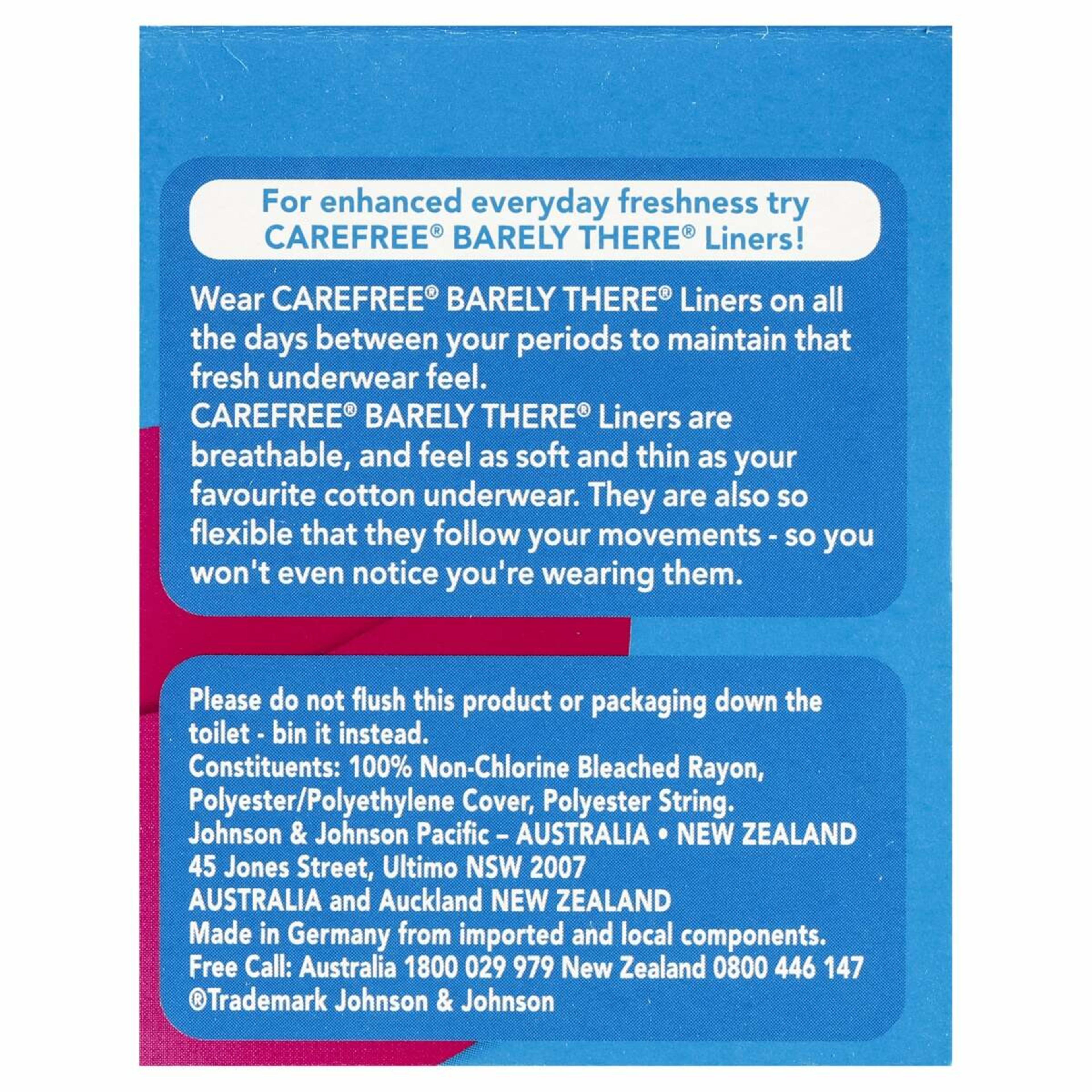 4 Carefree 40 Pack Original Tampons - Regular, 4 of 4