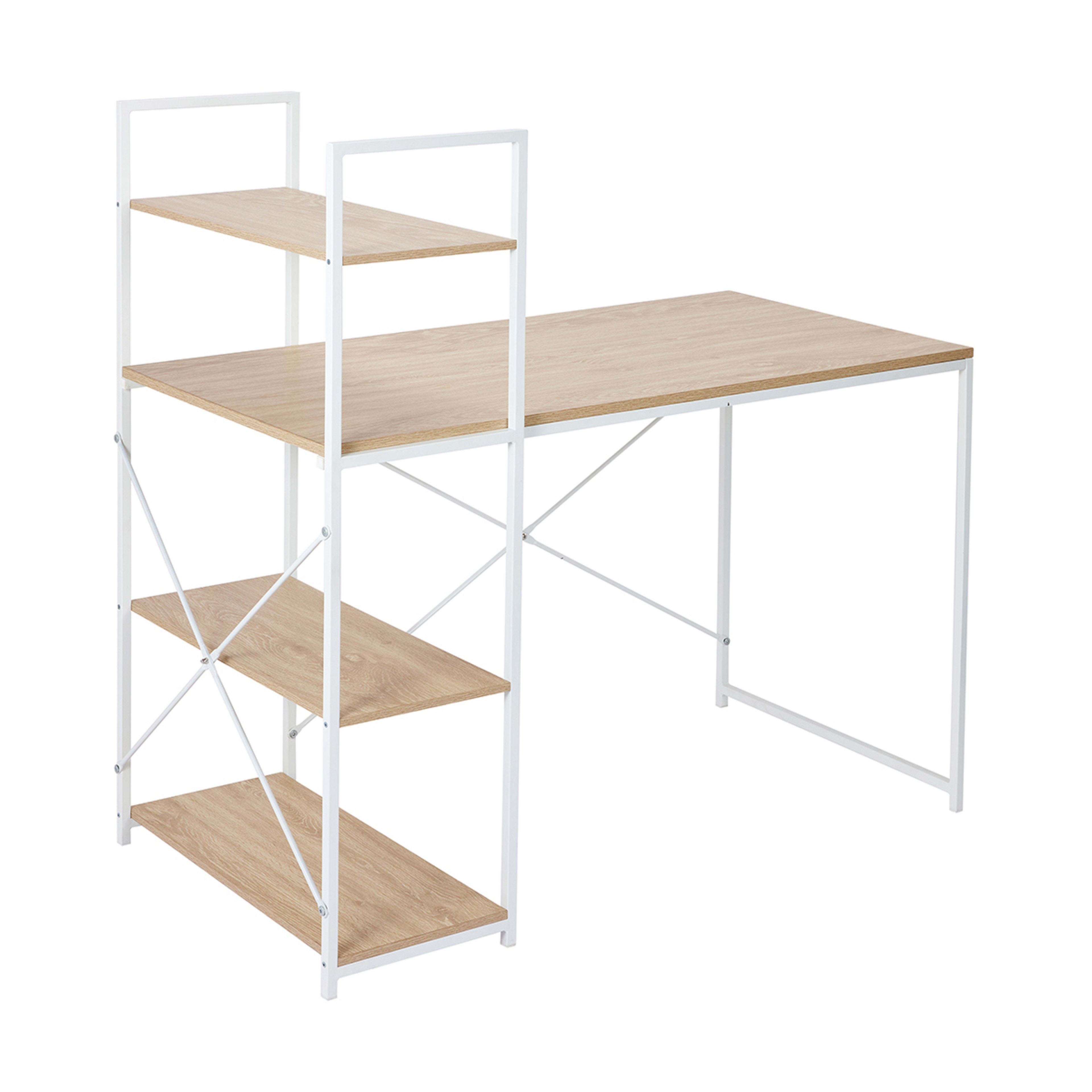 Scandi Desk with Storage Kmart