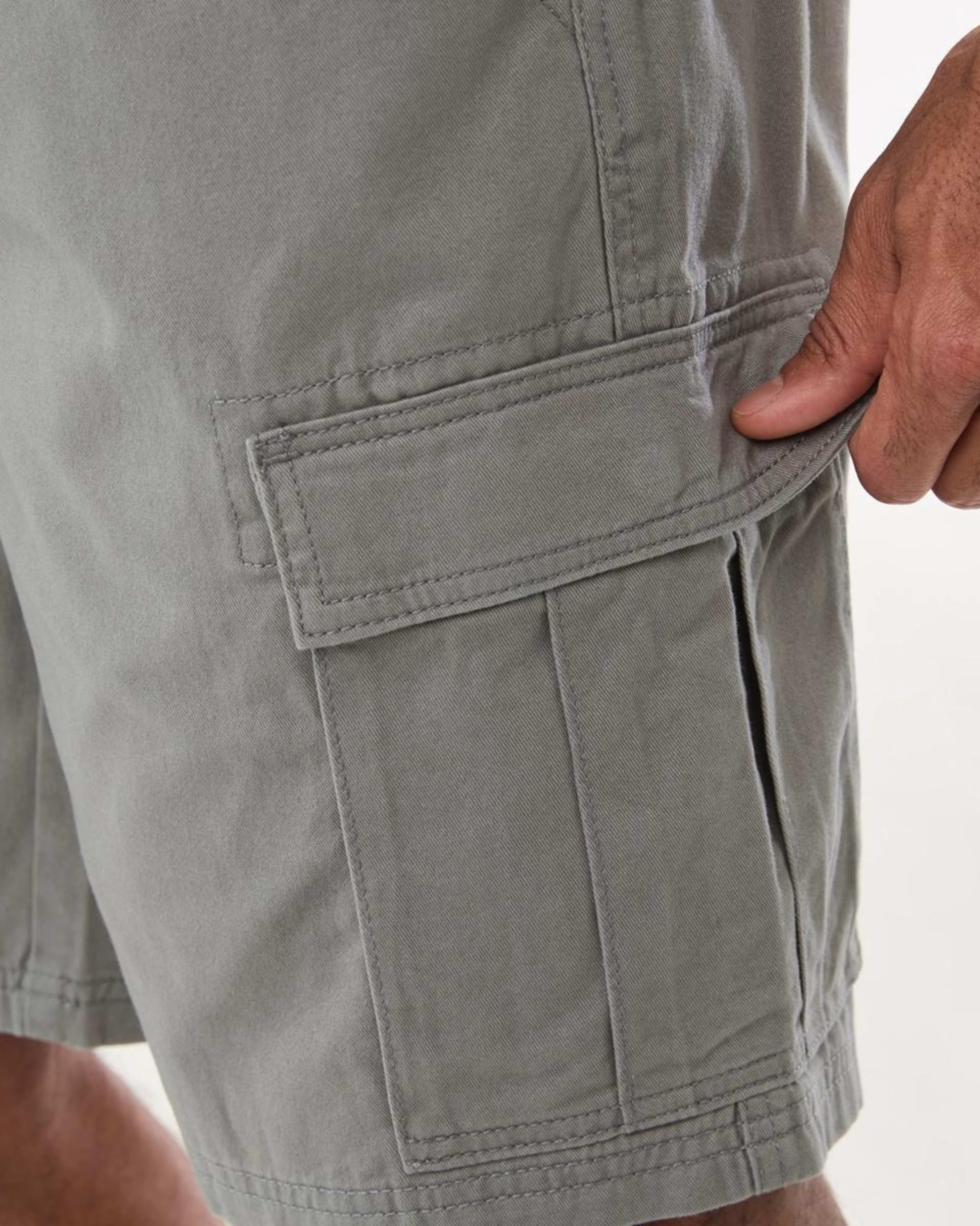 6 Elastic Waist Cargo Shorts SILENT STORM, 6 of 7