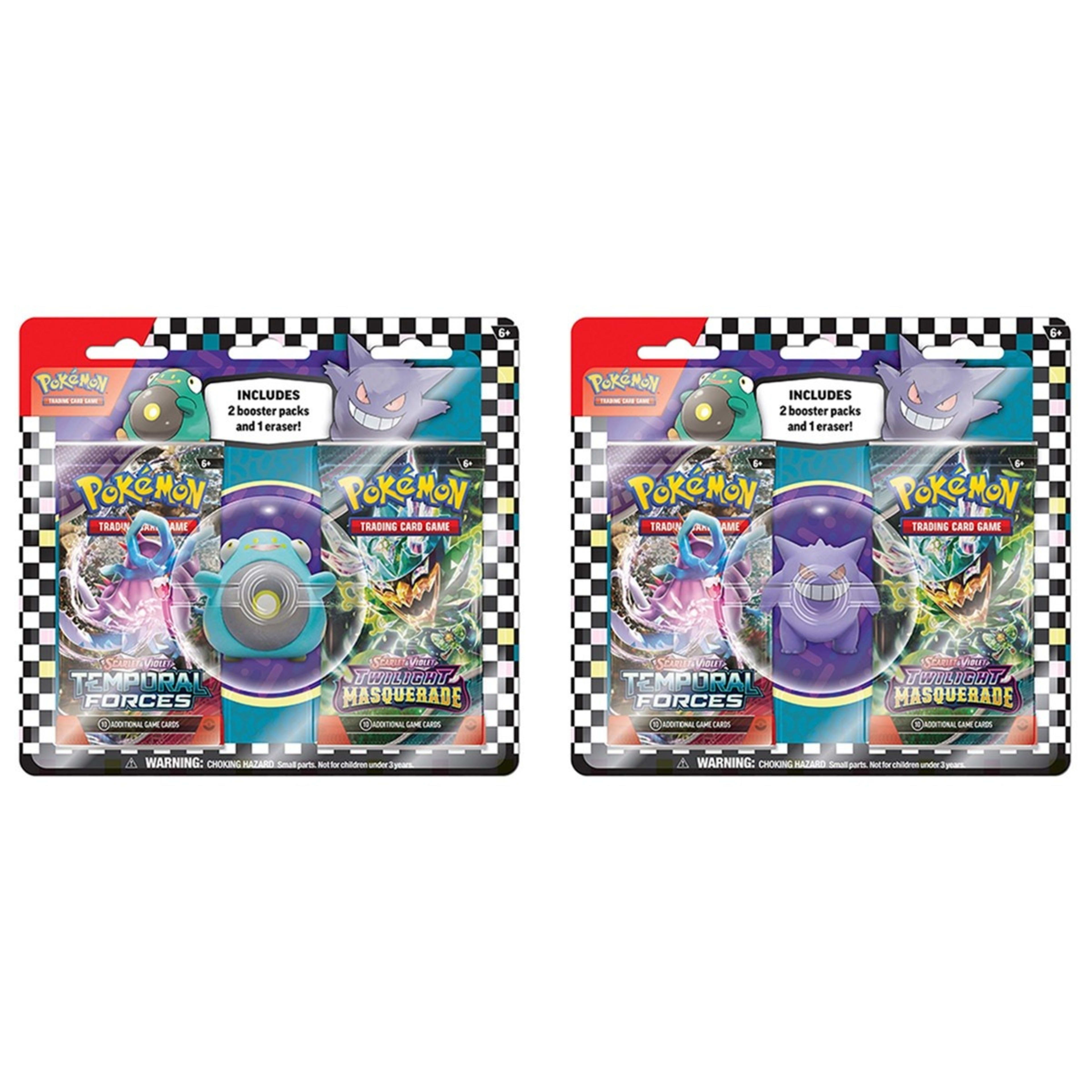 1 Pokemon Trading Card Game: Eraser Blister - Assorted