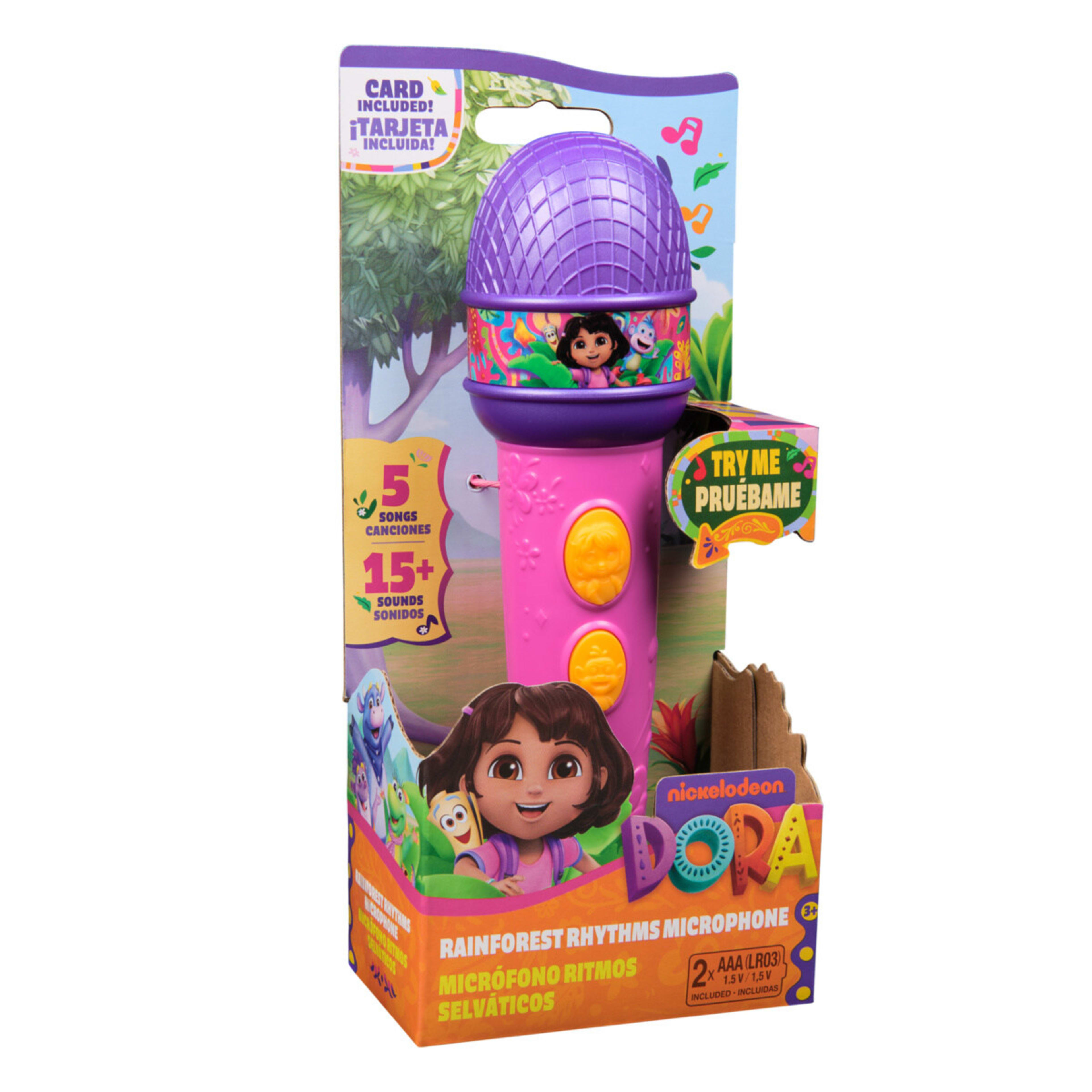 1 Nickelodeon Dora Rainforest Rhythms Microphone