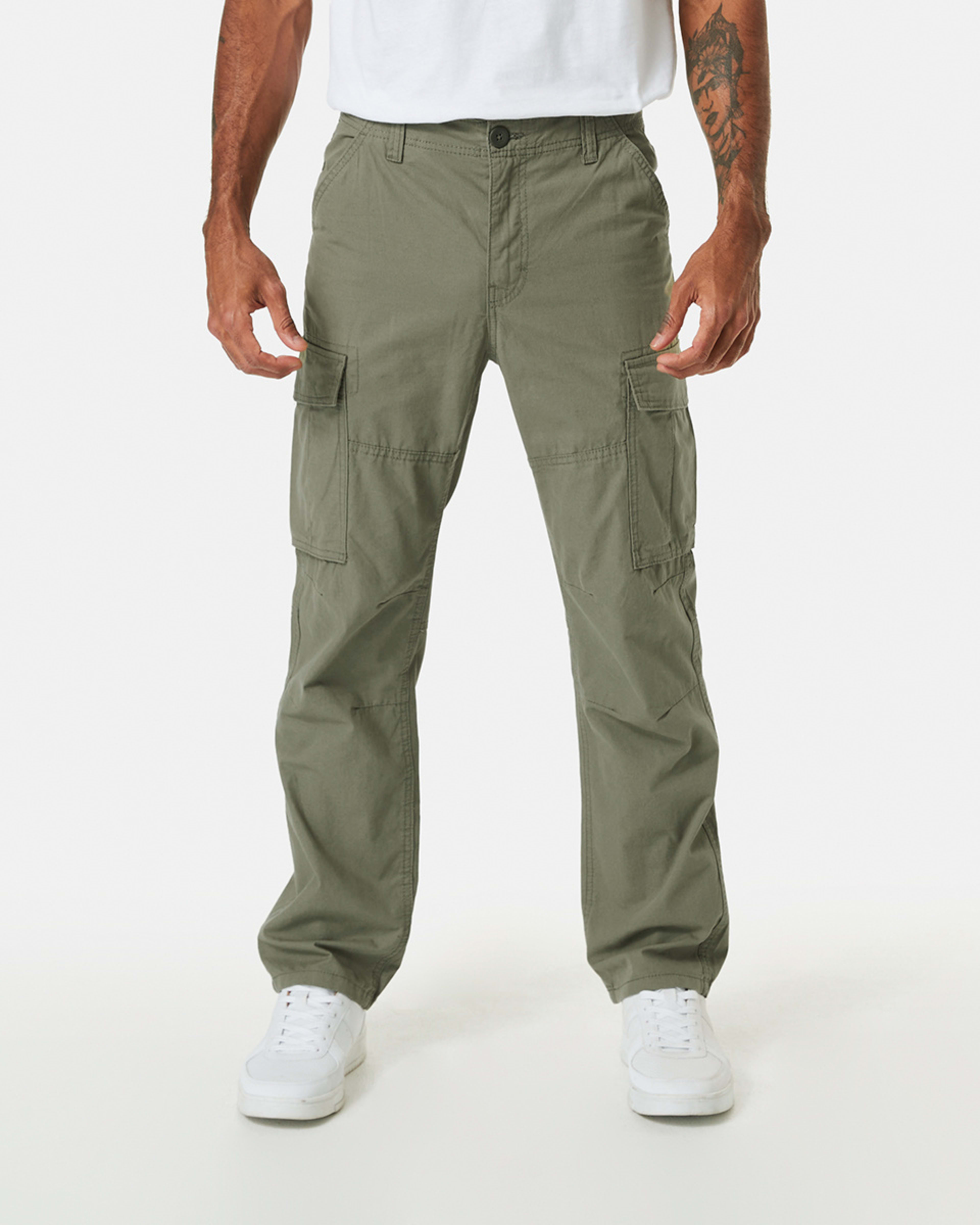 1 Regular Cargo Pants Army Green