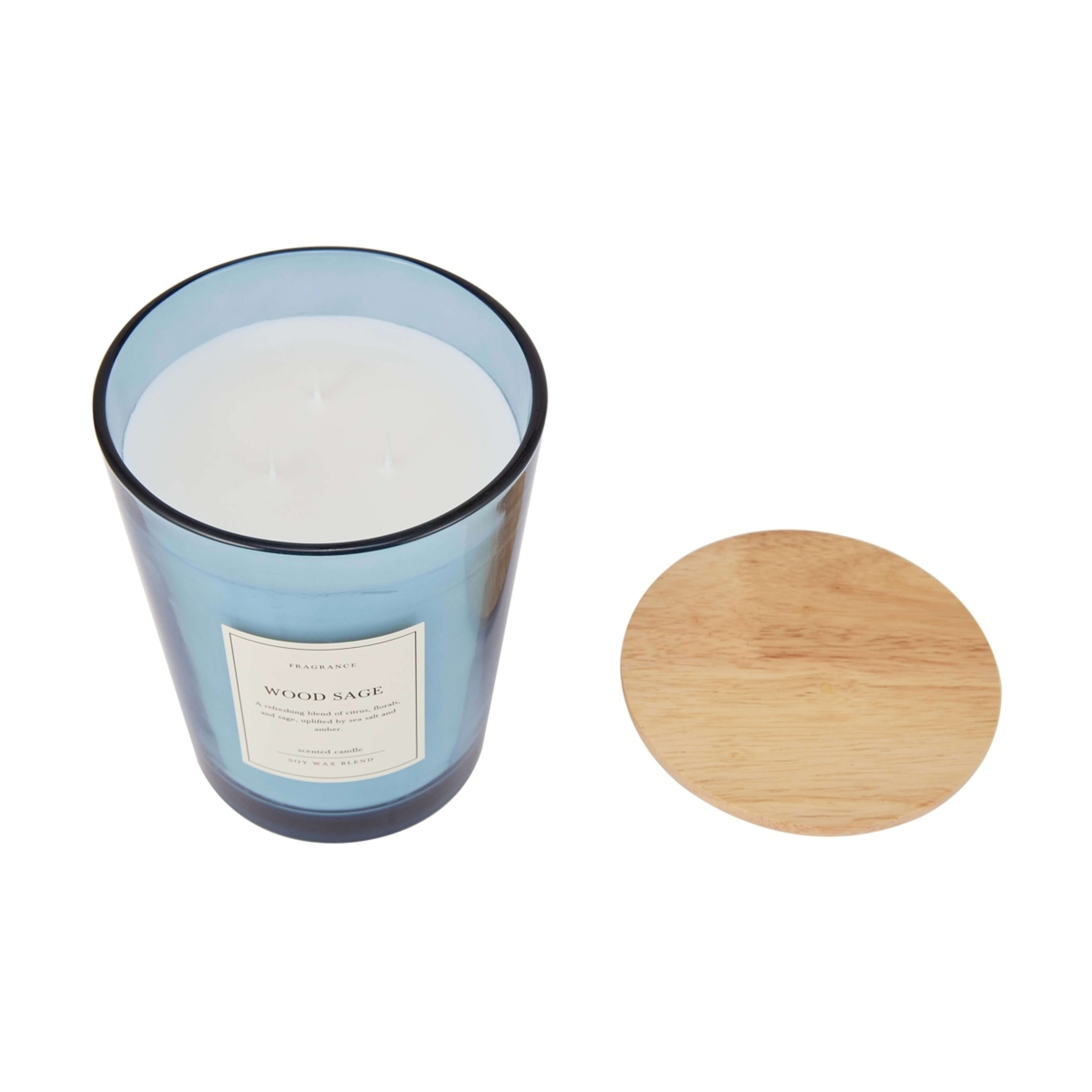 2 Extra Large Wood Sage Candle, 2 of 6