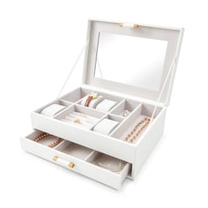 Leather Look Jewellery Box