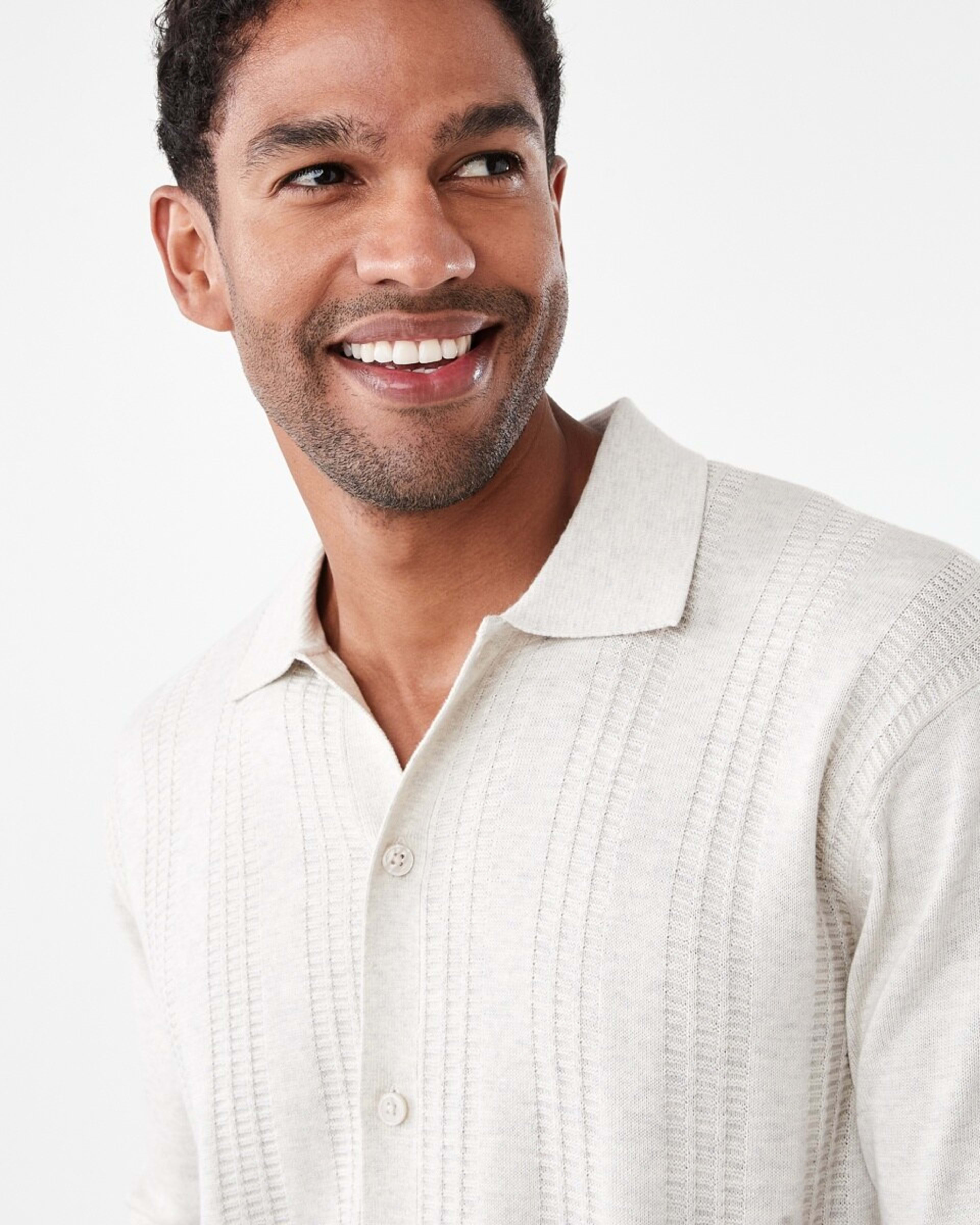 4 Short Sleeve Knit Shirt Bge Ntrl, 4 of 6