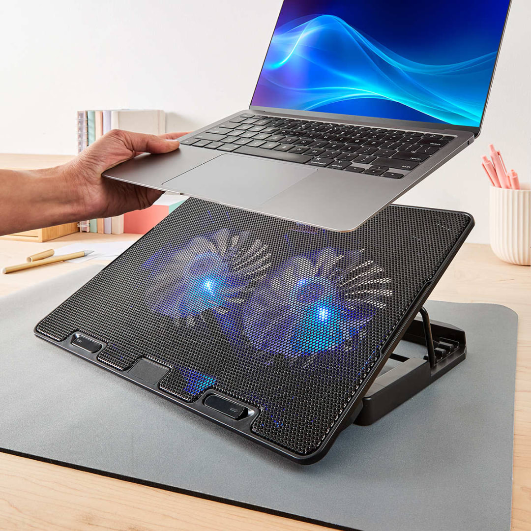 Laptop Stand with Fans Kmart