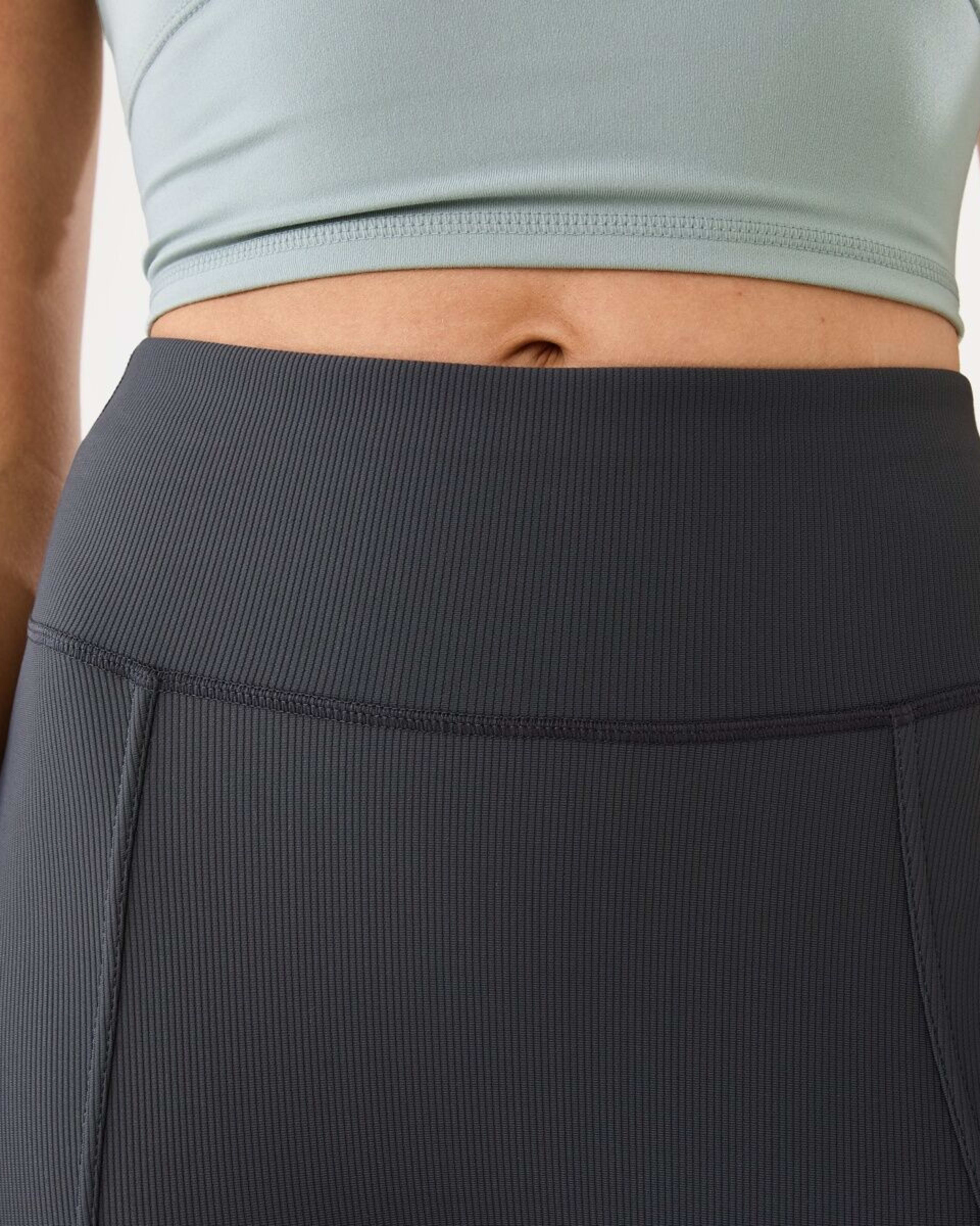 5 Active Womens Studio Flare Leggings DARKISH GREY, 5 of 7