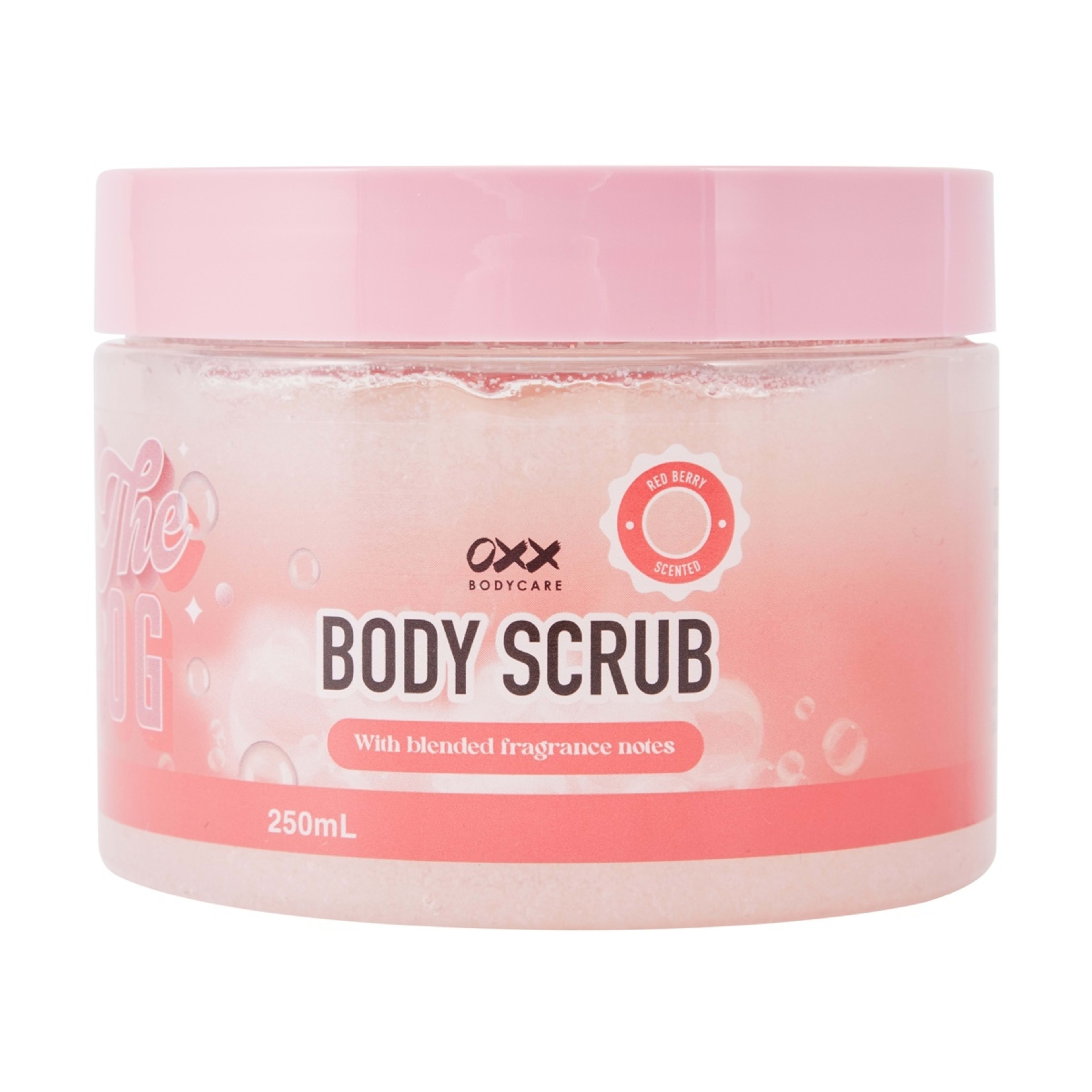 1 OXX Bodycare The OG Body Scrub 250ml - Red Berry Scented