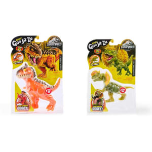 Heroes of Goo Jit Zu Jurassic World with Chomp Action, Stretches up to 3 Times Its Size - Assorted