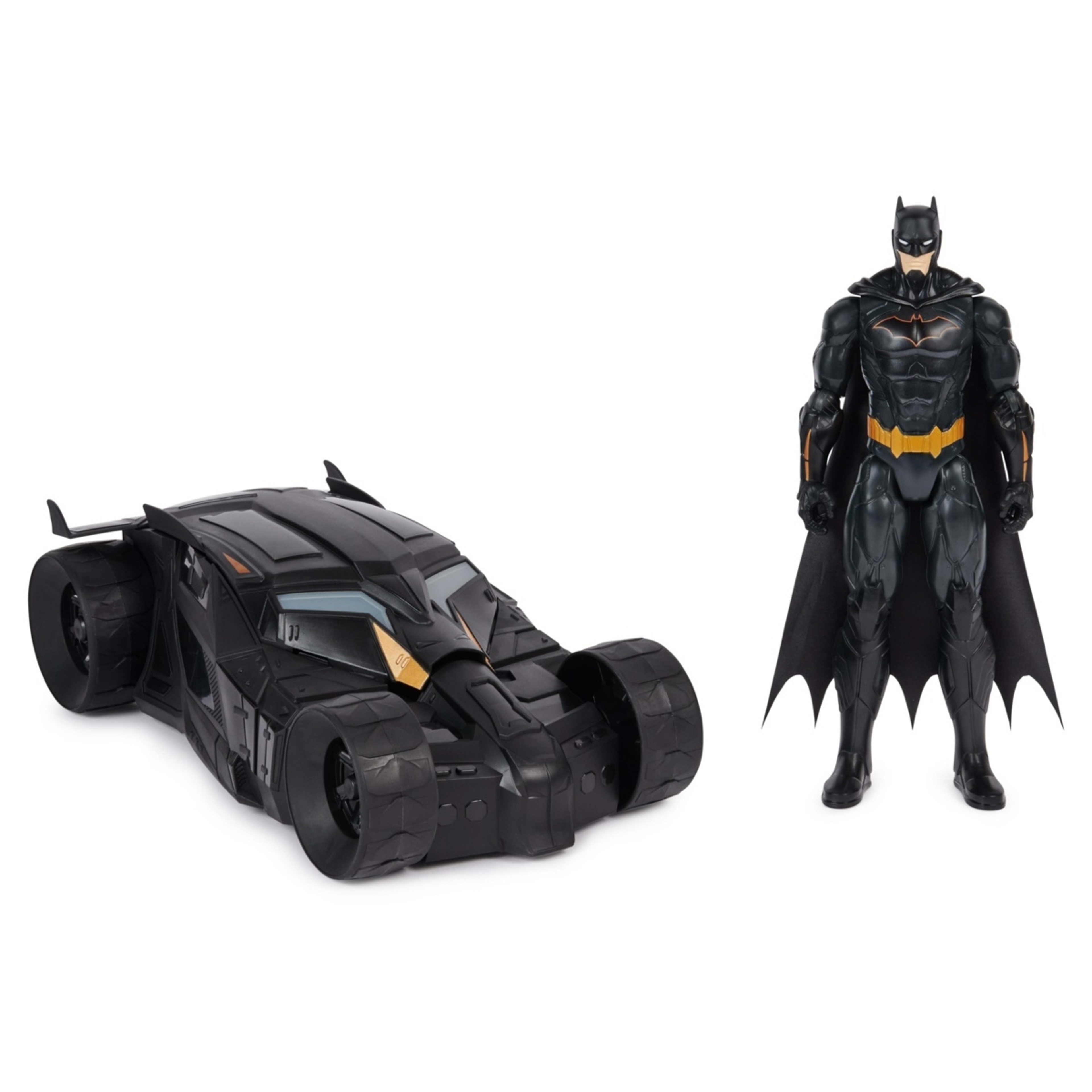 3 30cm Bat-Tech Batman Plus Batmobile Set, 3 of 7