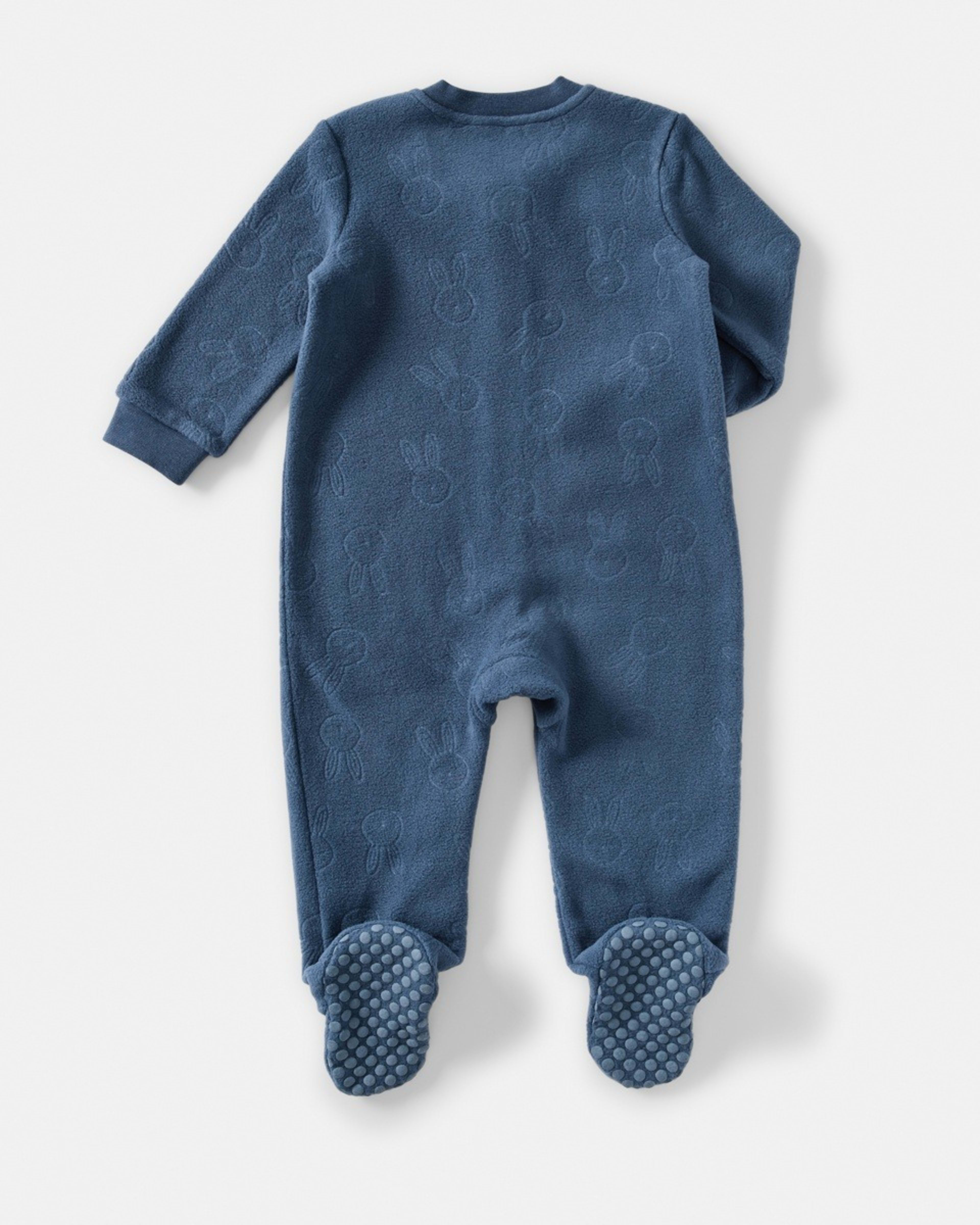 2 Fluffy Pramsuit Navy Bunnies, 2 of 4