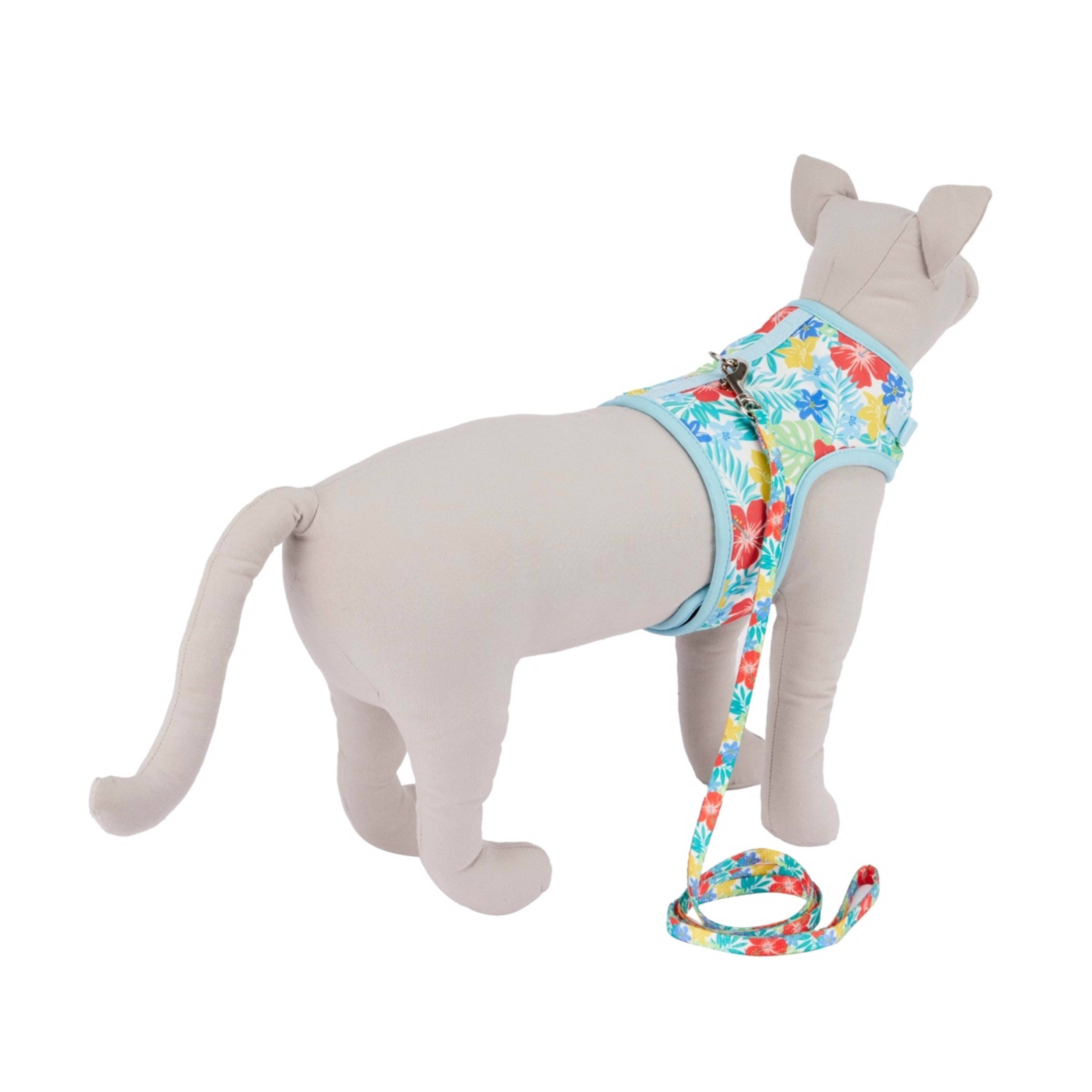 3 Cat Harness and Lead Set - Tropical Print, 3 of 10