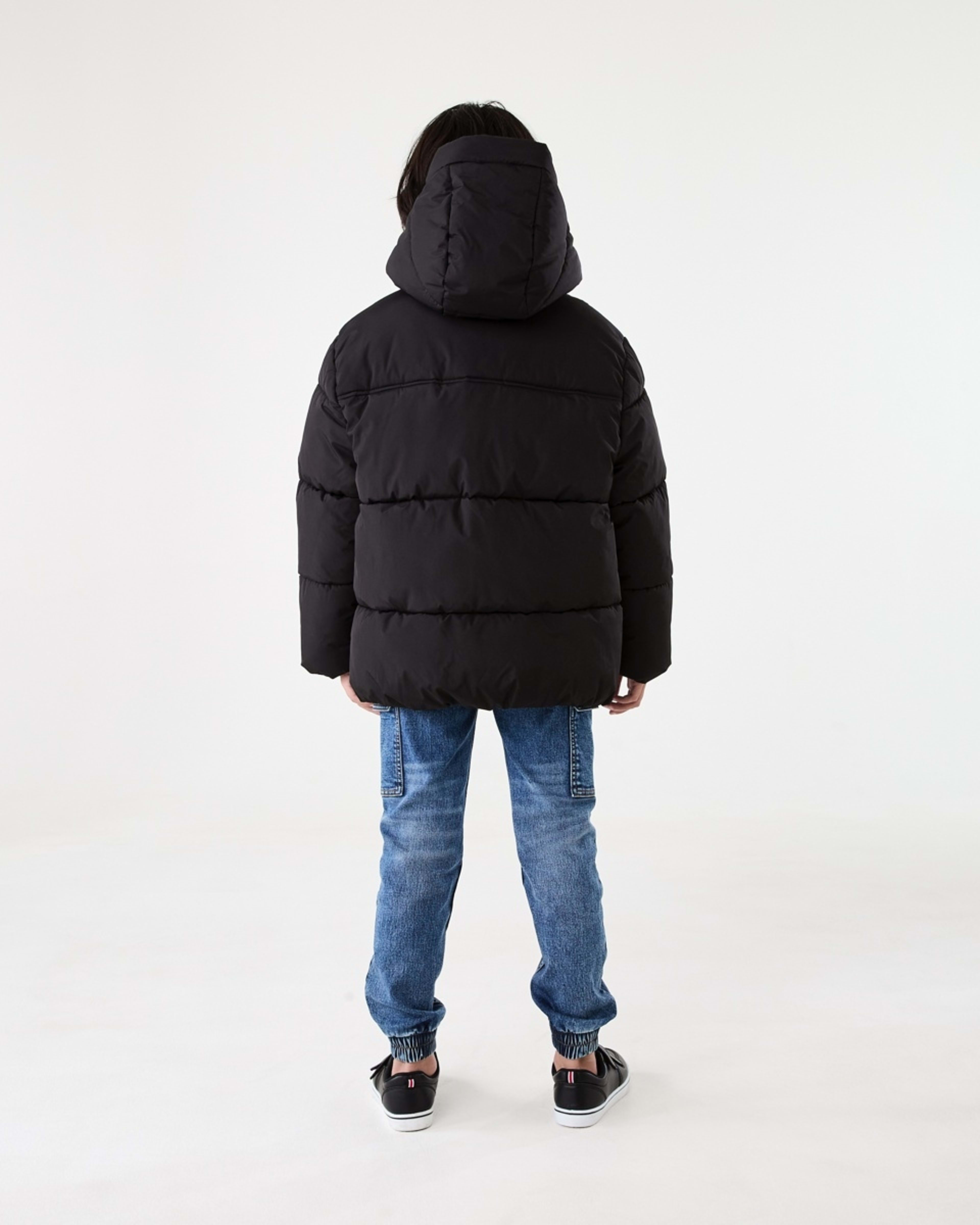 8 Premium Puffer Jacket Black, 8 of 10
