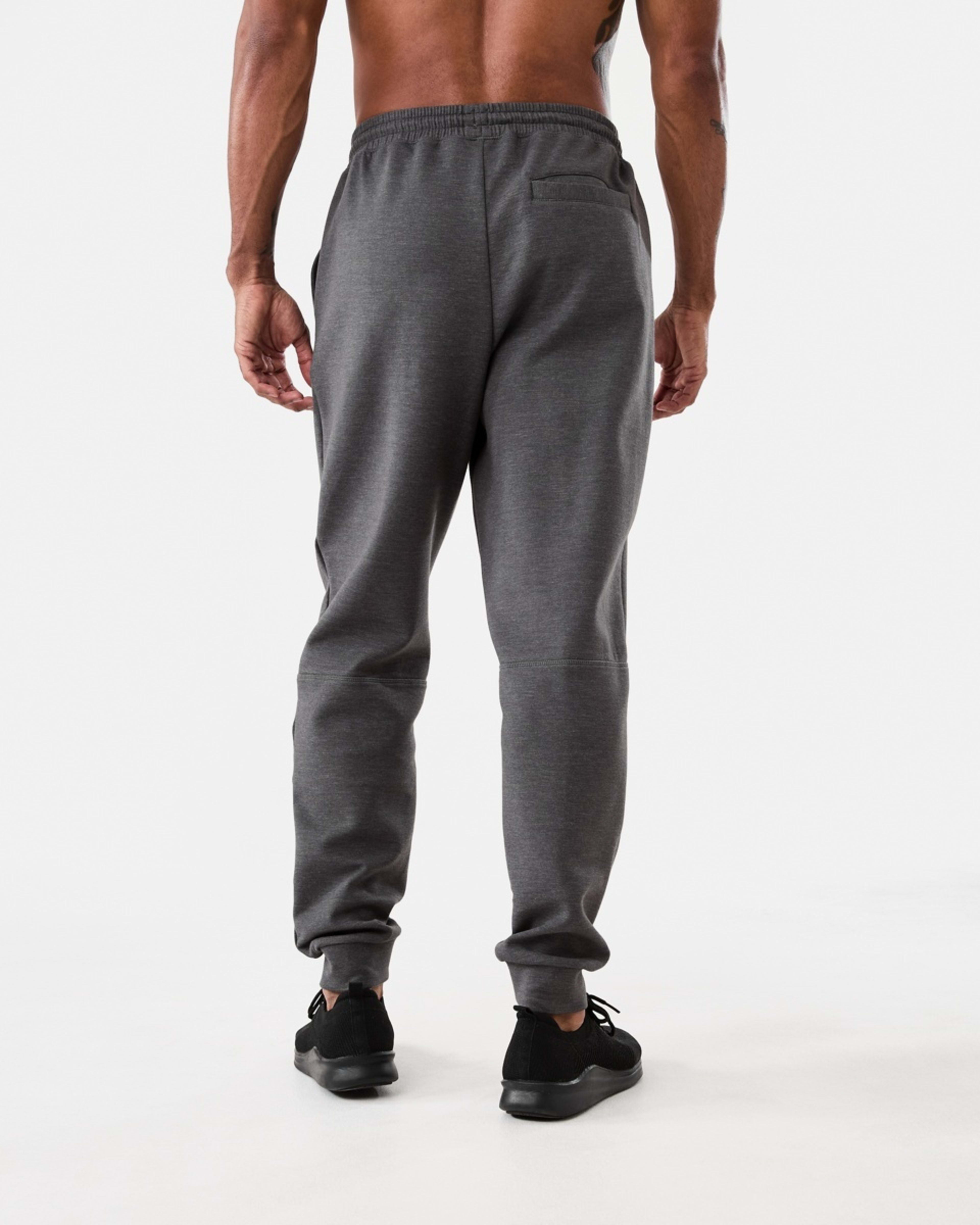 3 Active Mens Scuba Trackpants CHARCOAL GREY MARLE, 3 of 5
