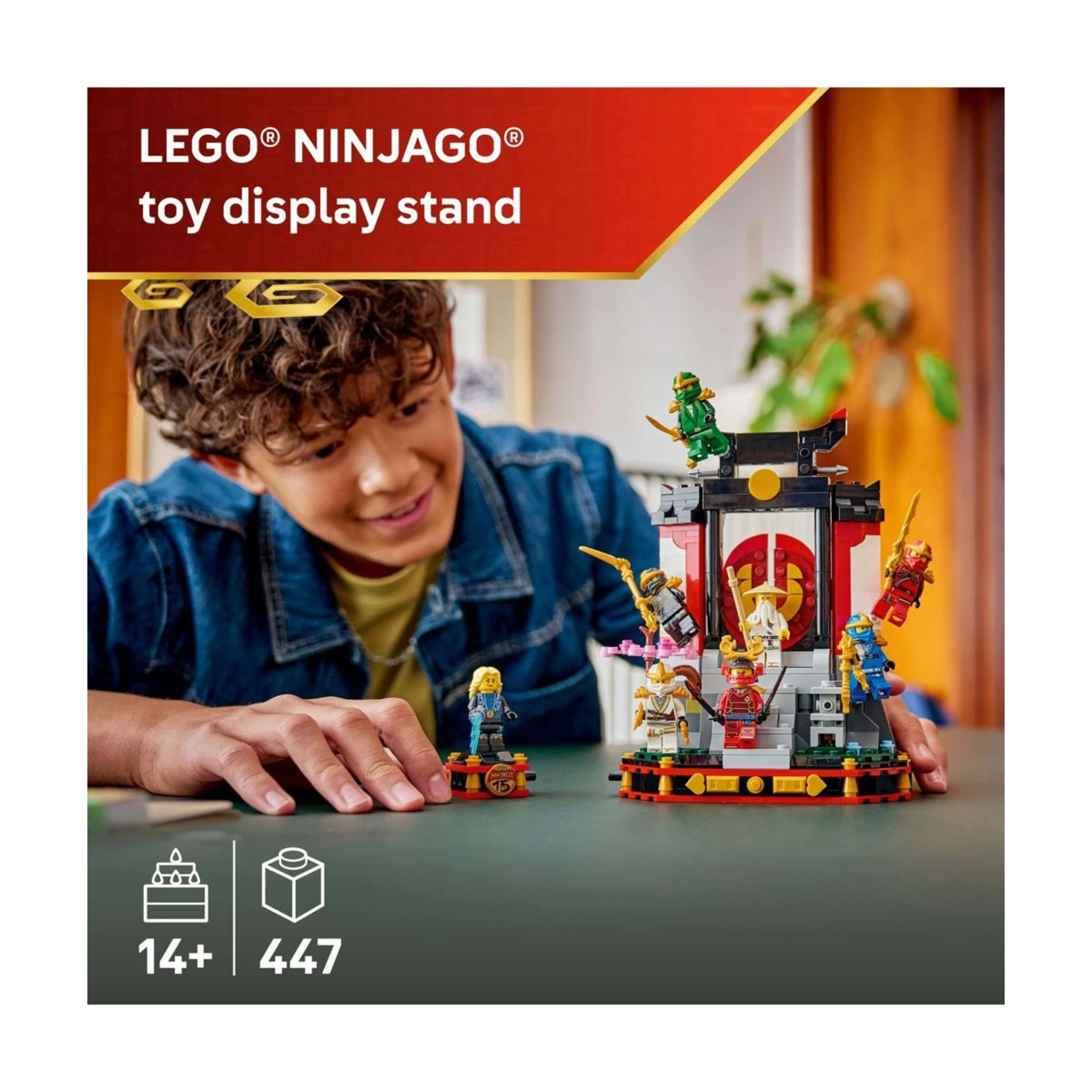 3 LEGO NINJAGO Ninja Character Display 15th Anniversary 71866, 3 of 10