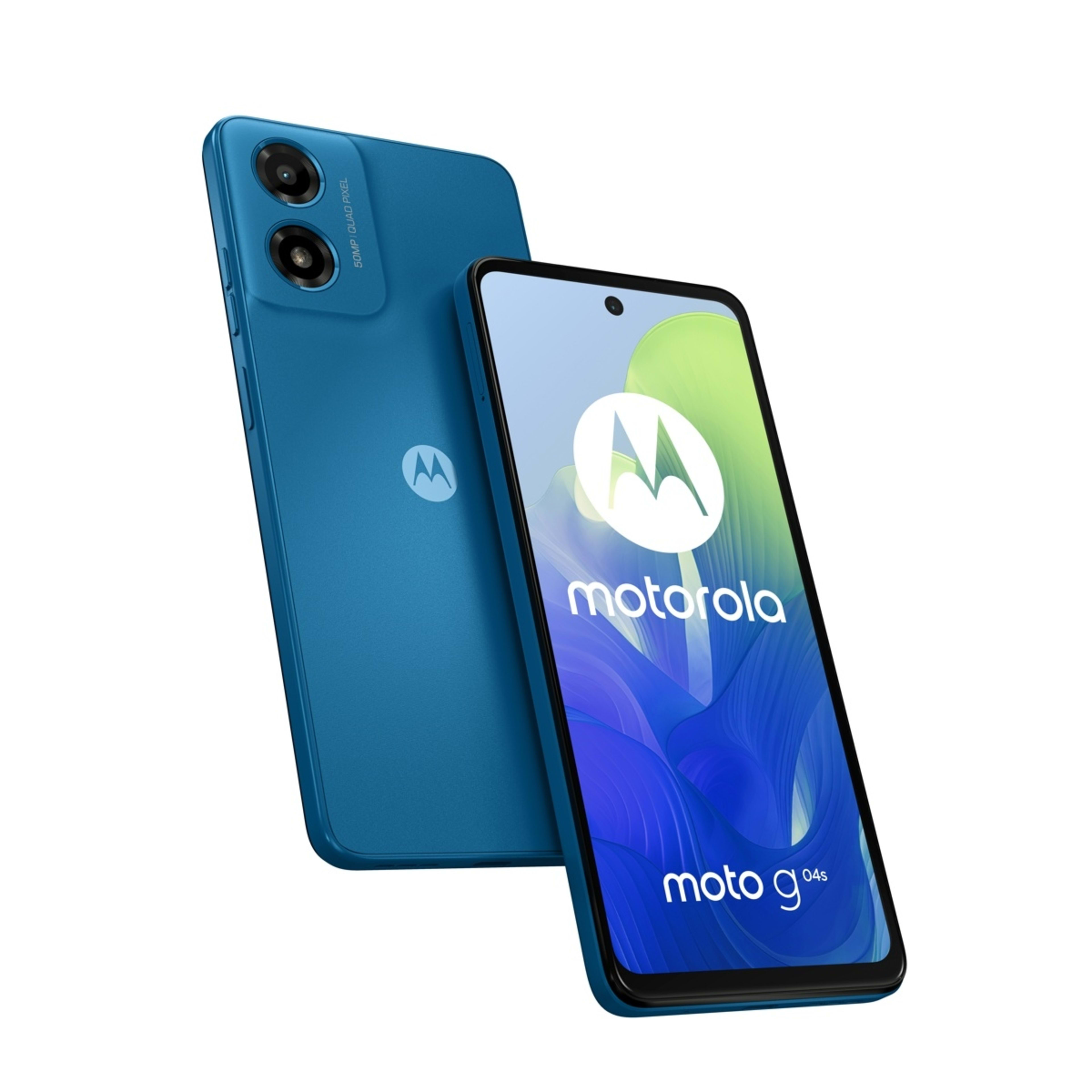 2 Telstra Motorola Moto G04s Smartphone - Satin Blue, 2 of 2