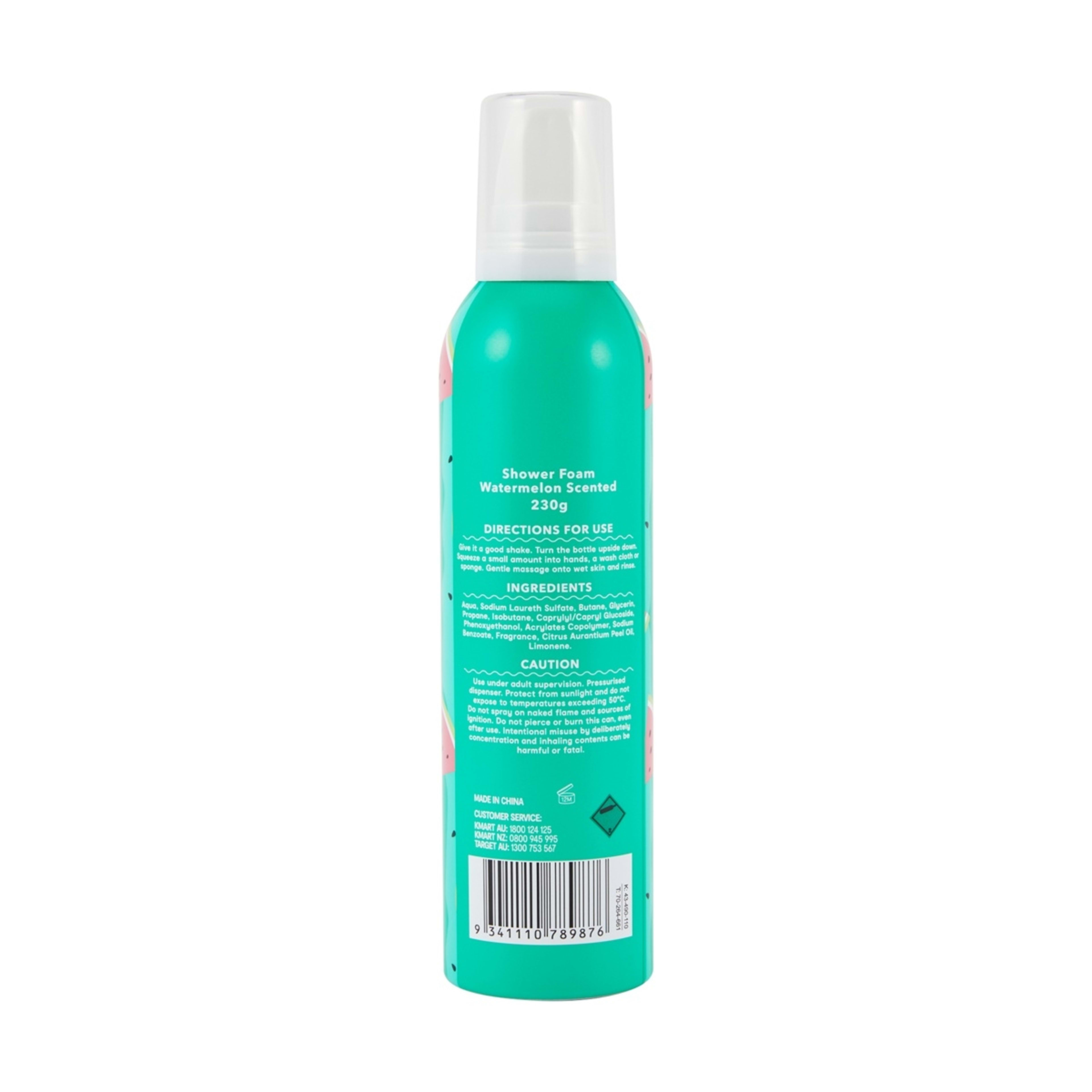 4 OXX Bodycare Shower Foam 230g - Watermelon Scented, 4 of 4