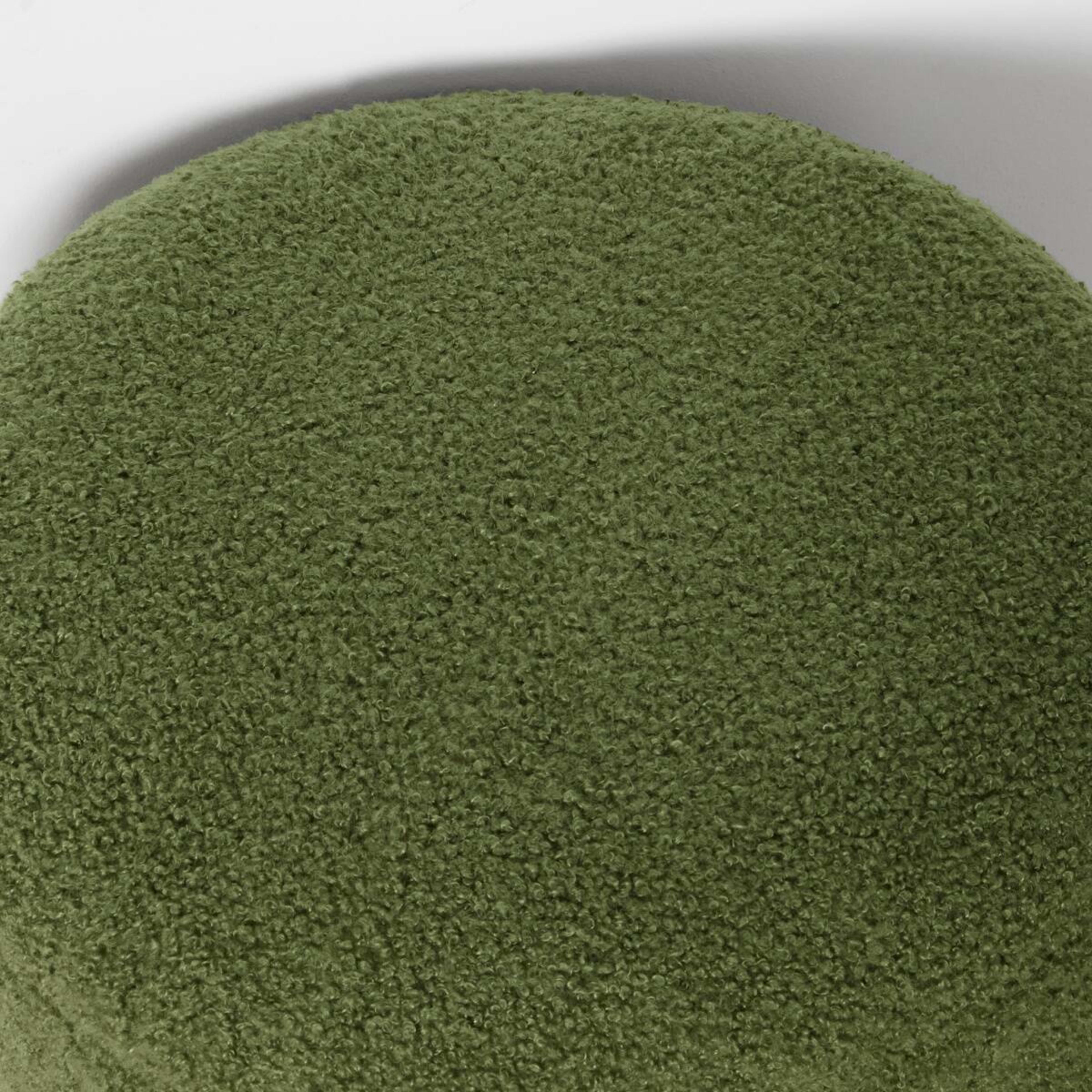 5 Boucle Ottoman - Green, 5 of 8