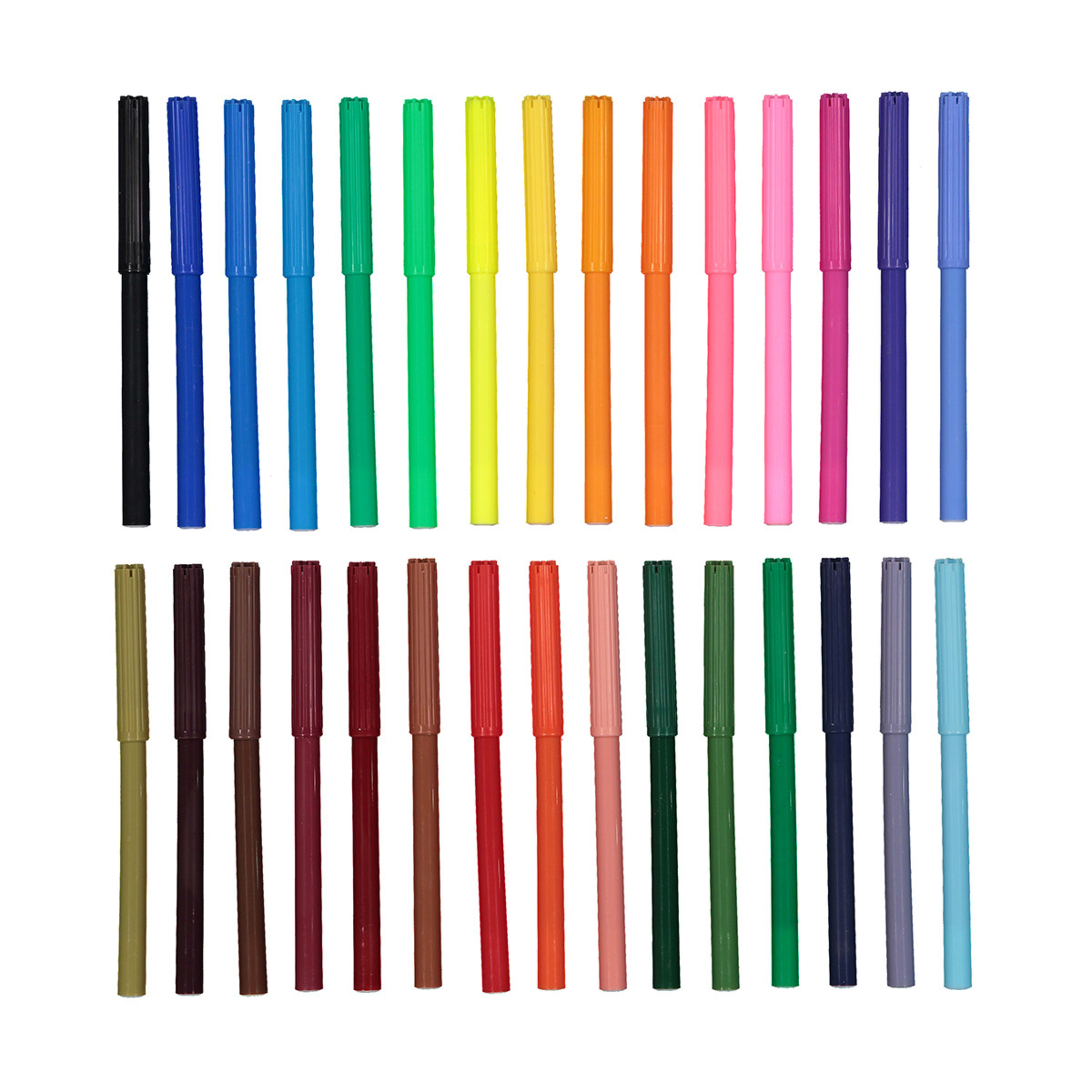 30 Pack Colour Markers Kmart