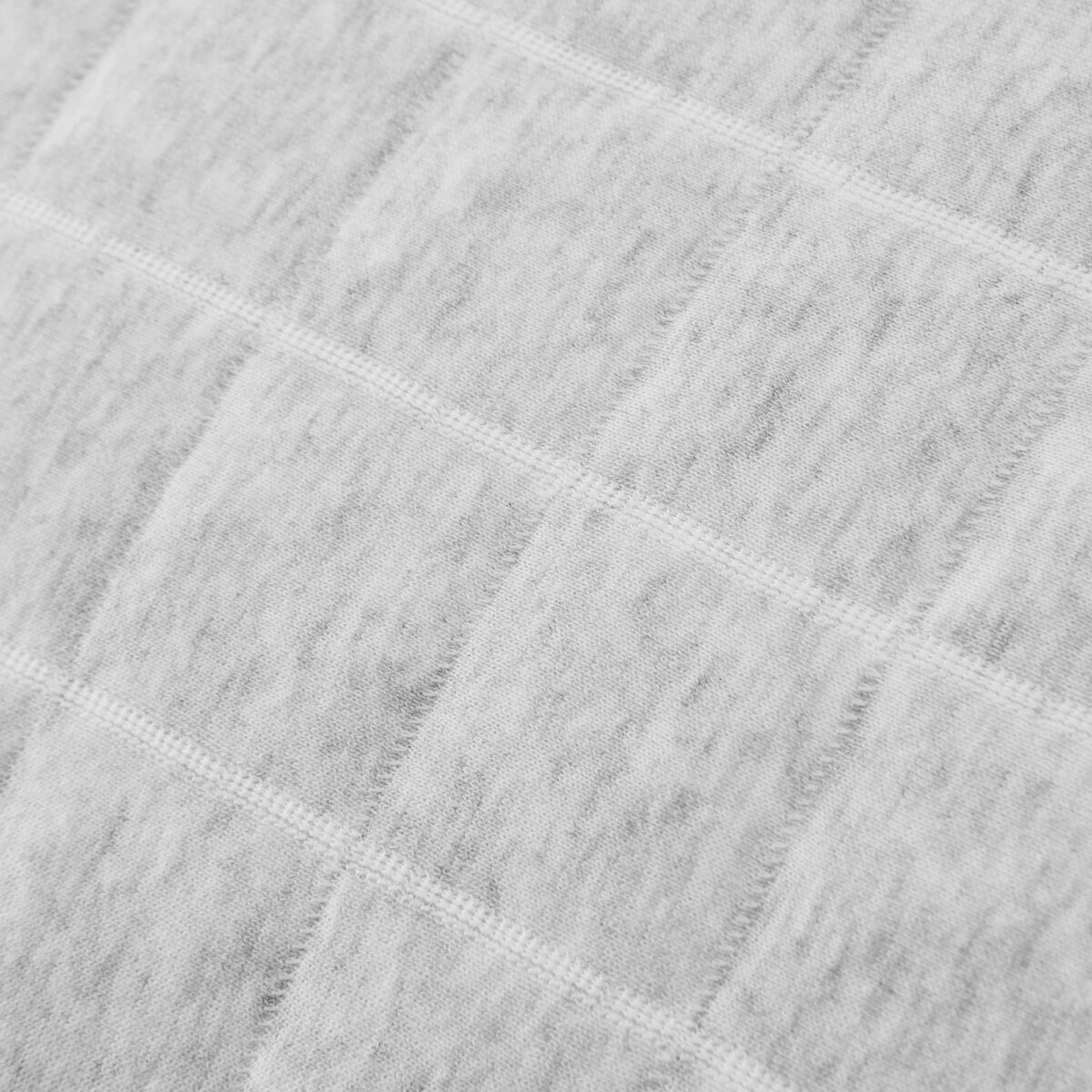 4 Jersey Quilt Cover Set - Queen Bed, Grey, 4 of 6