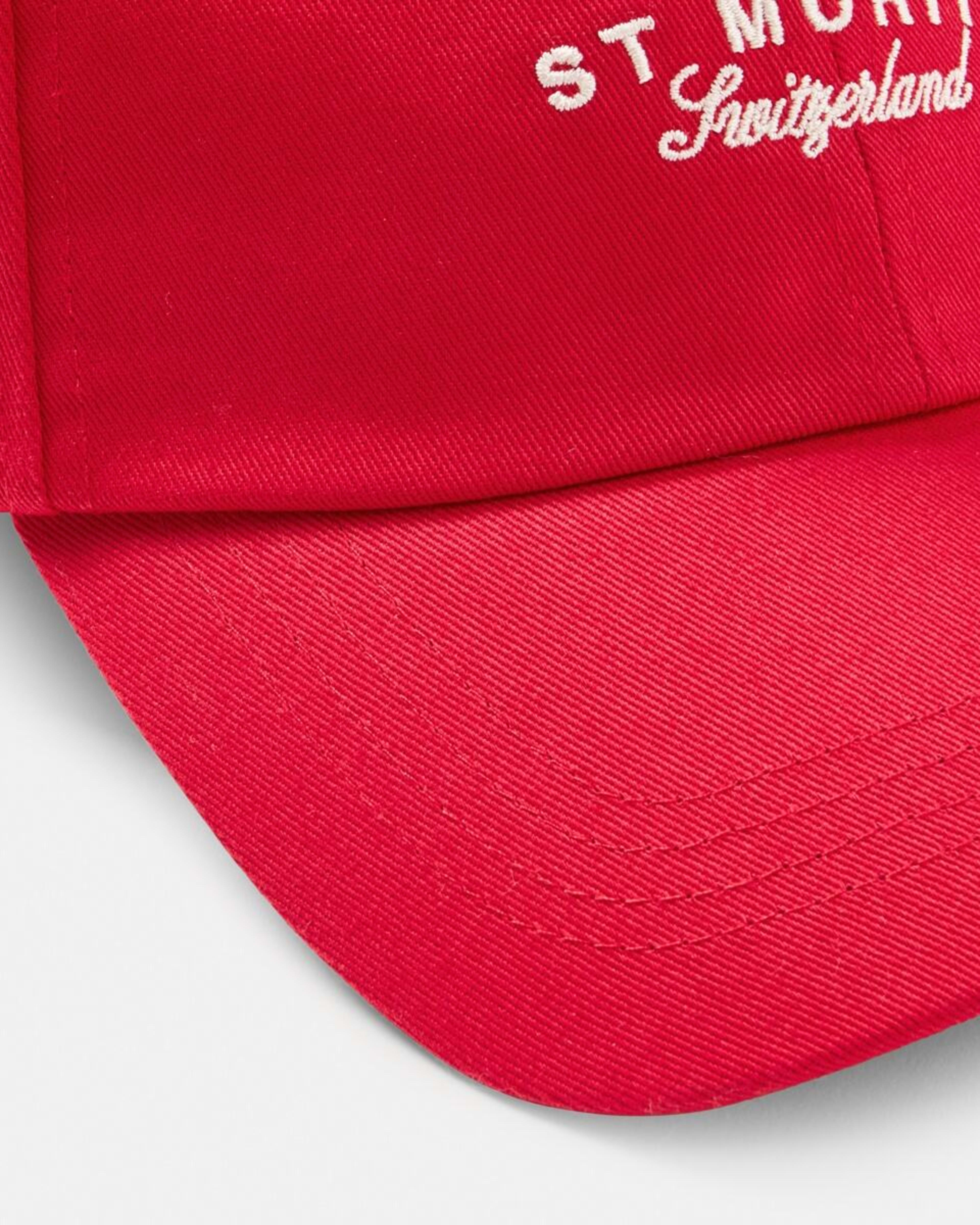 3 Slogan Cap ST MORITZ DEEP CHERRY, 3 of 4