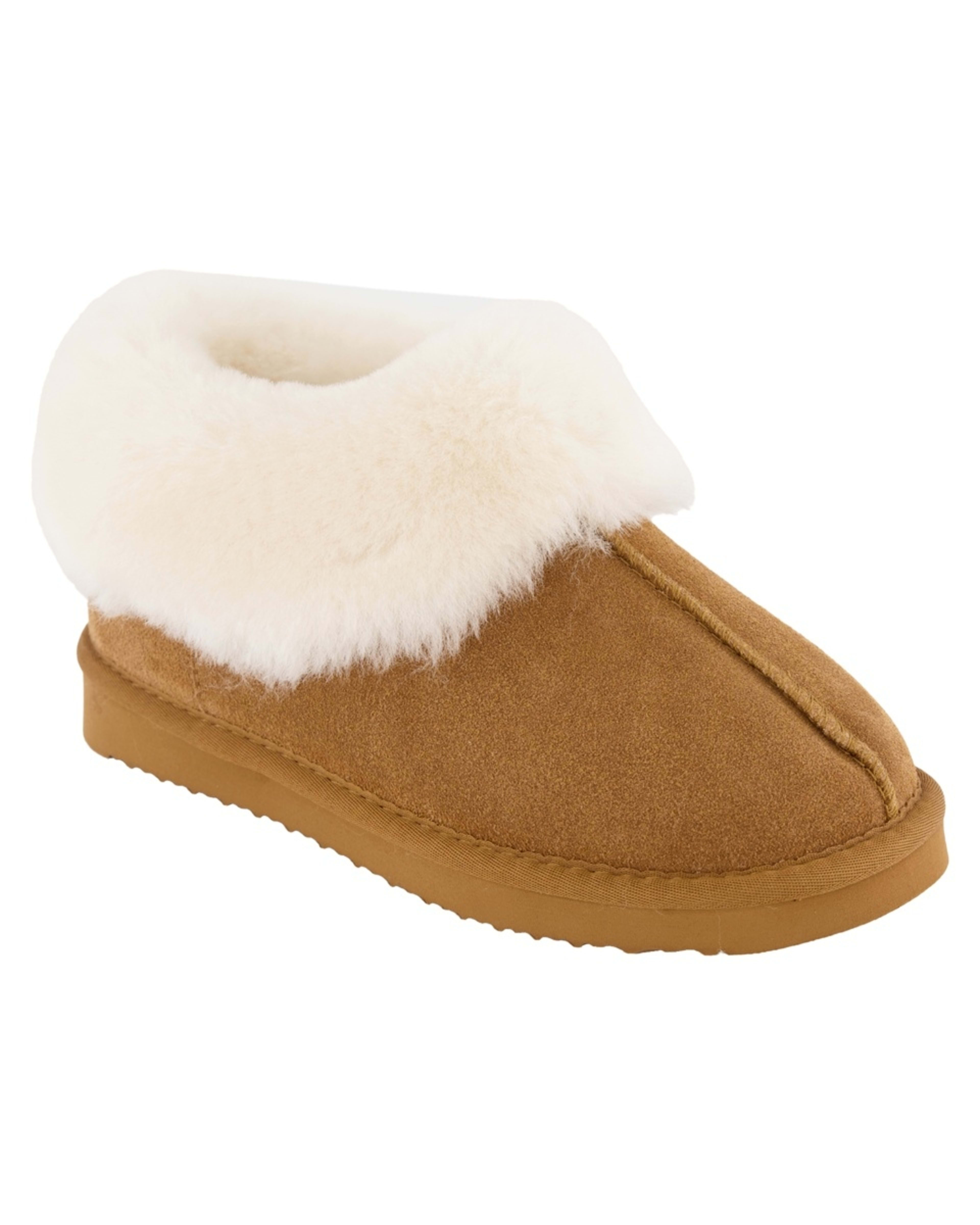 1 Sheepskin Slippers Chestnut