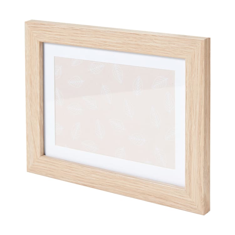 8 Piece Wall Photo Frame Set Oak Kmart