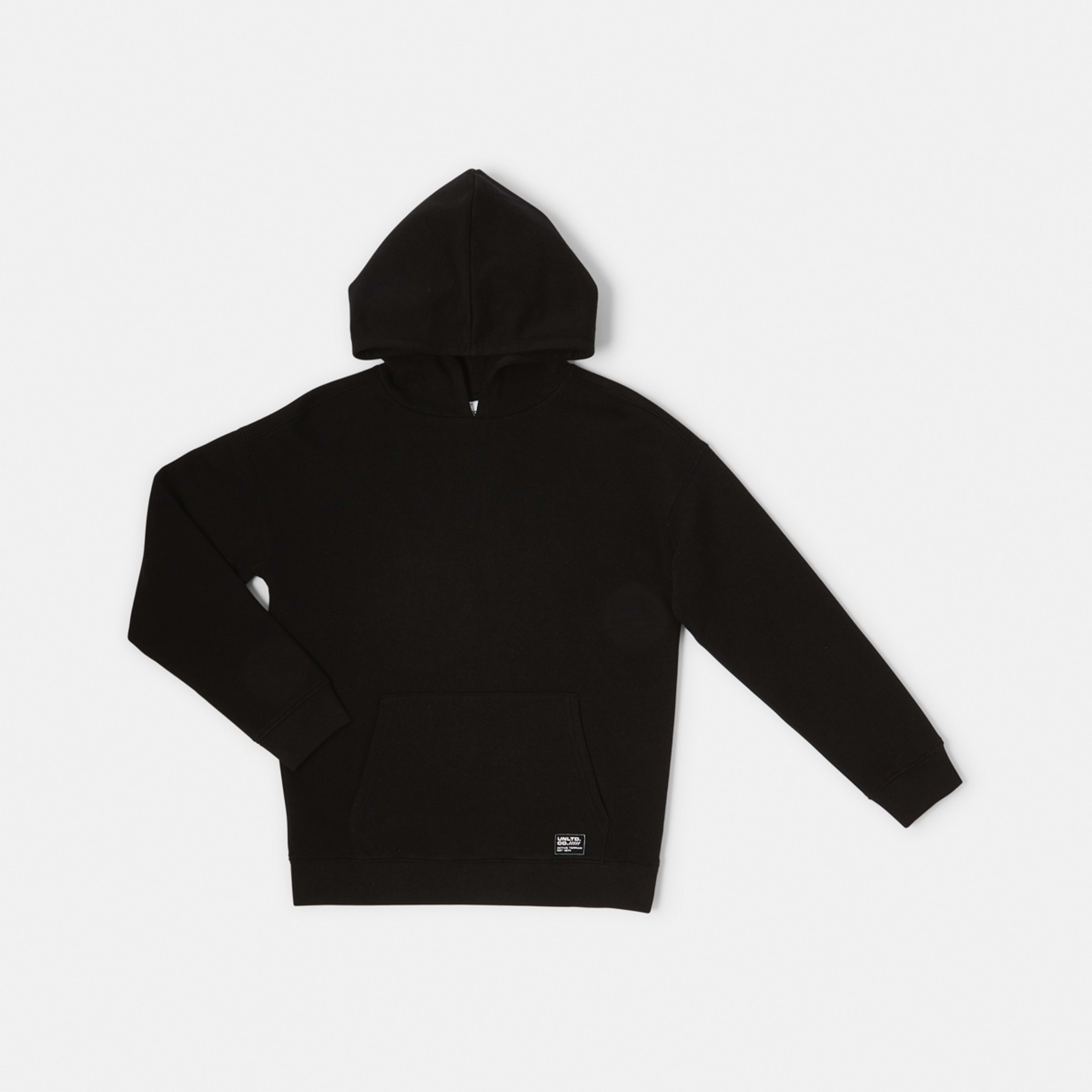 8 Oversized Hoodie With Pocket Black, 8 of 9