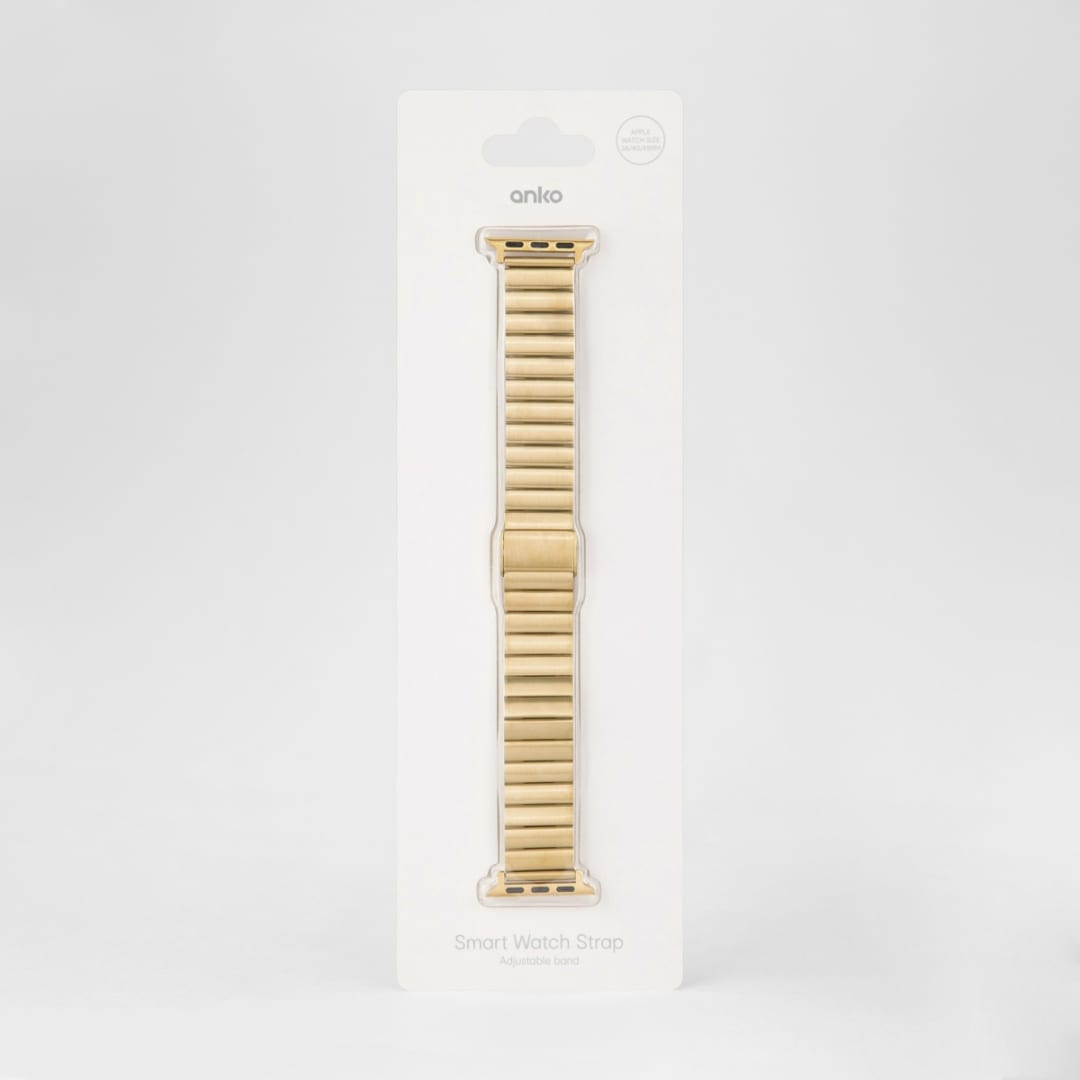 Smart Watch Strap Gold Tone Kmart