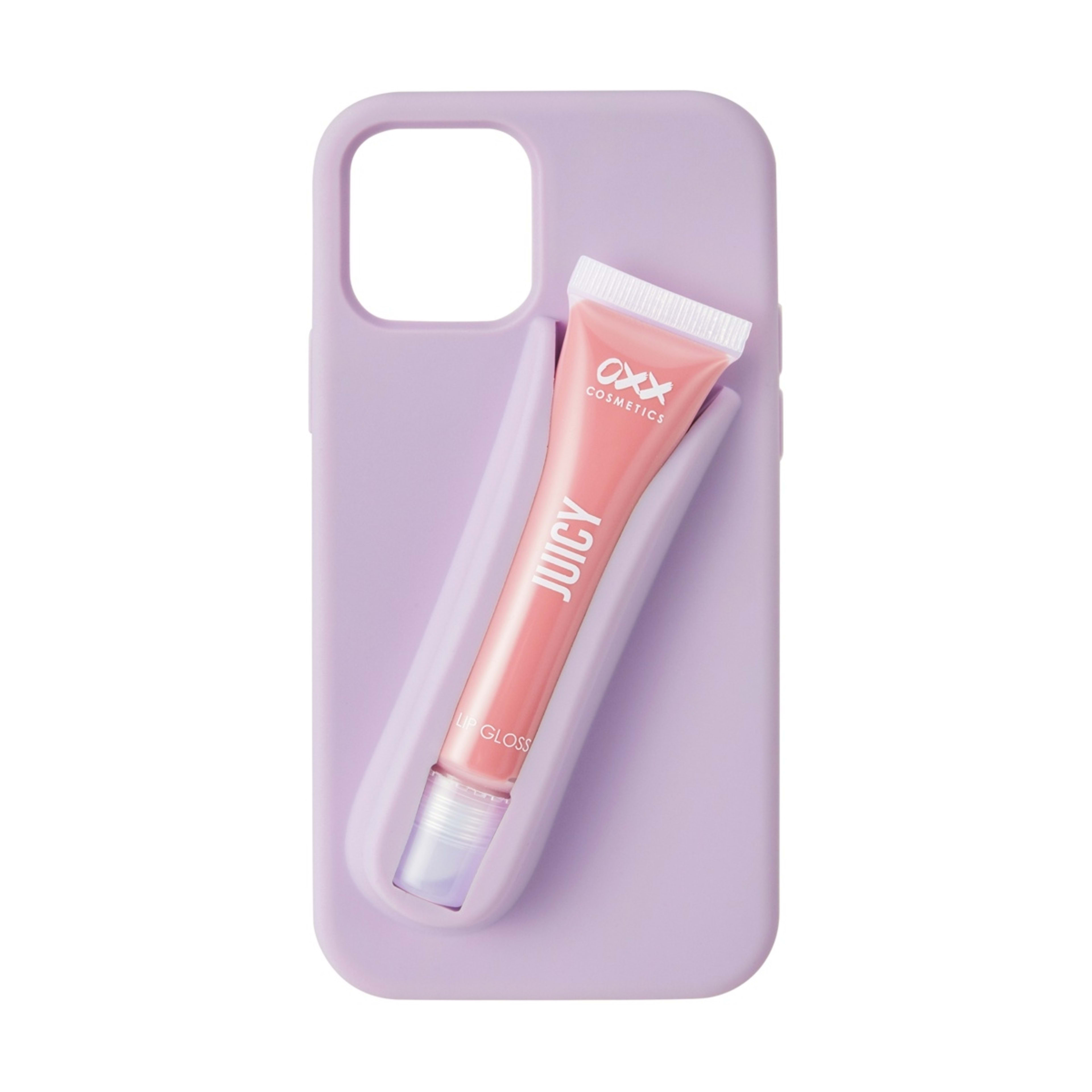 1 iPhone 12/12 Pro Lip Gloss Case - Purple, 1 of 6