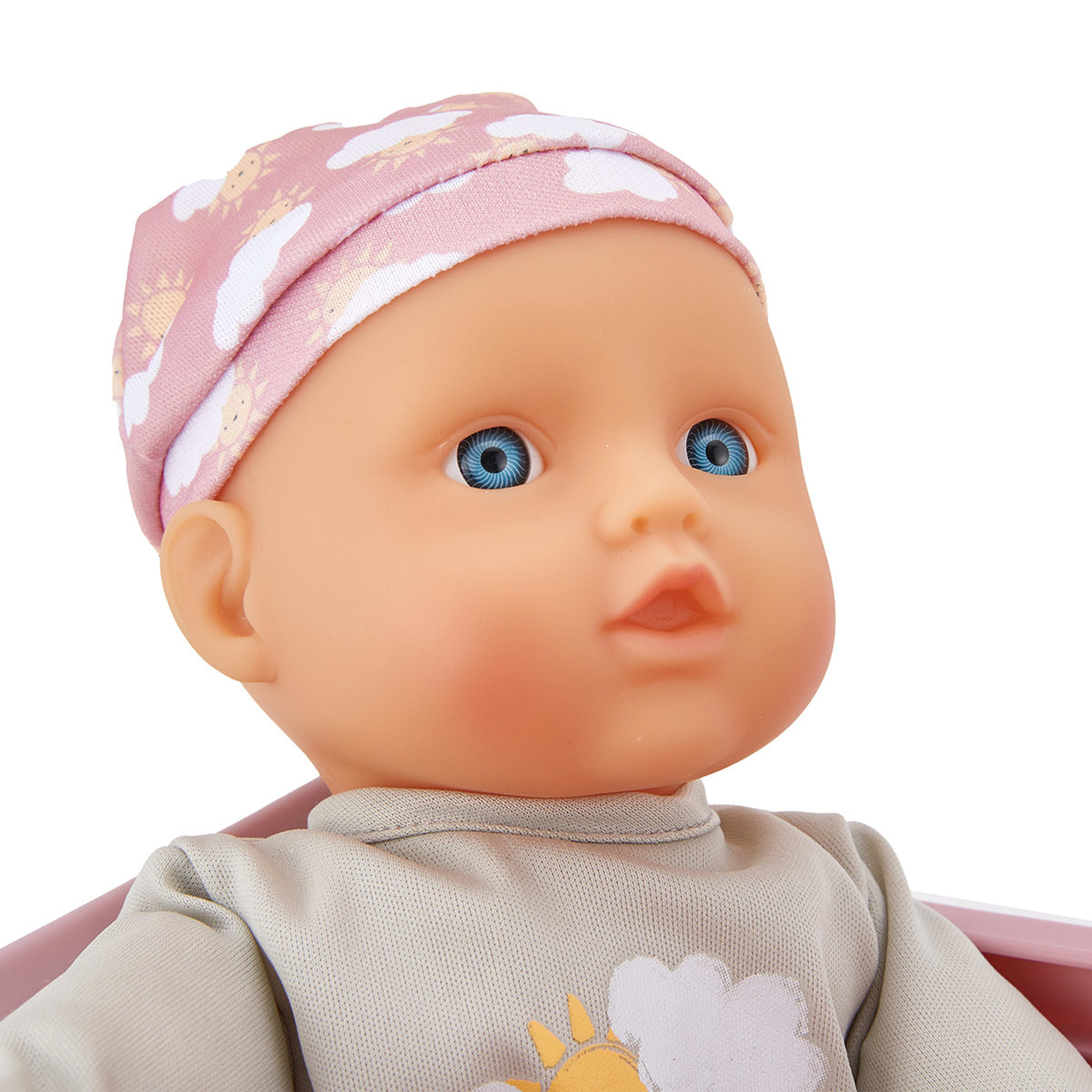 6 Piece Talking Baby, Cot and Accessories Kmart