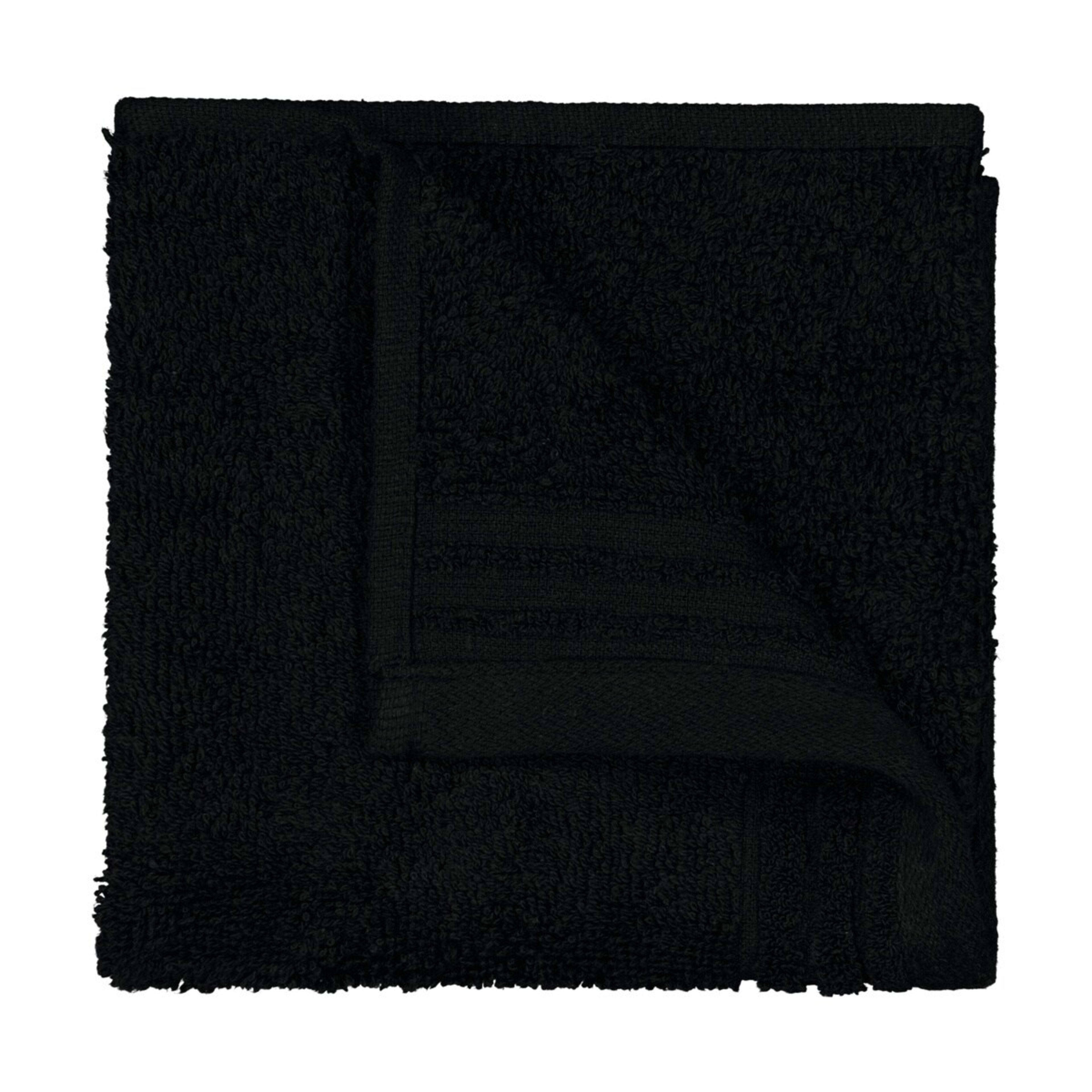 1 Edan Cotton Face Washer - Black