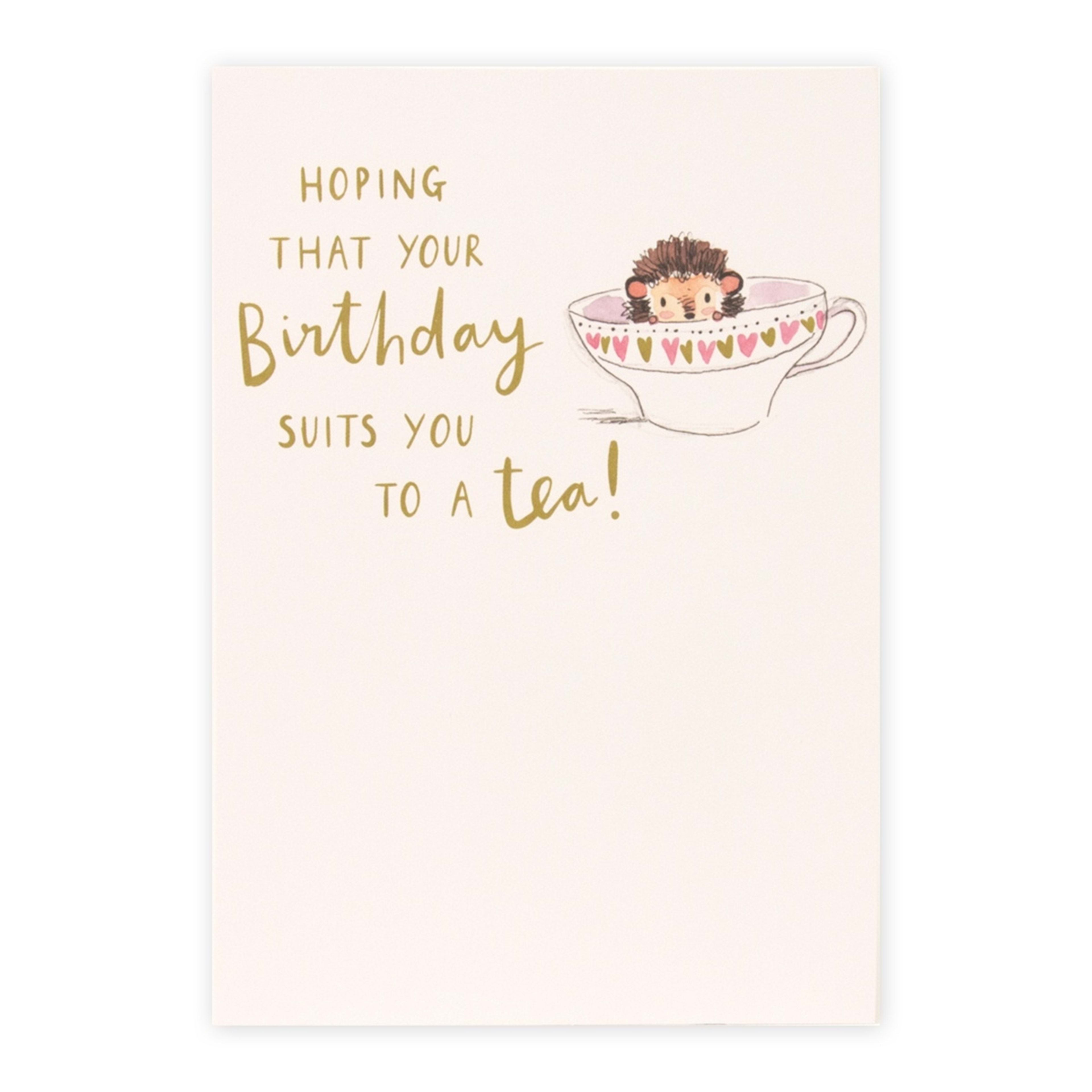 3 Creative Publishing by Hallmark Birthday Card - To A Tea, 3 of 3