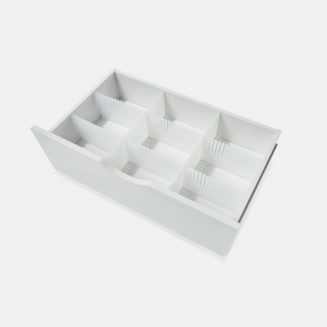4 Piece Plastic Drawer Organiser Kmart