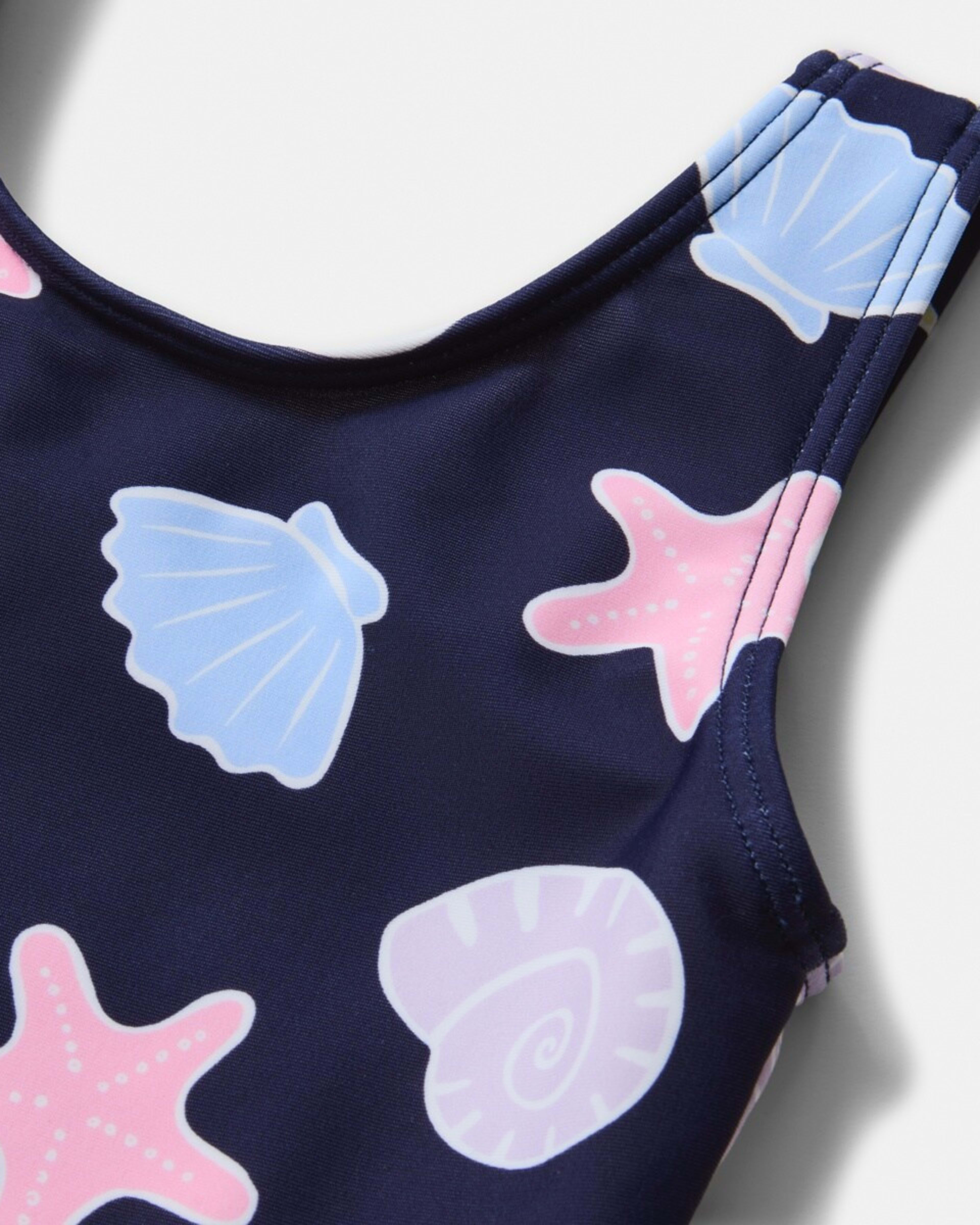 7 One Piece Swimsuit SEA SHELL DEEP INDIGO, 7 of 8