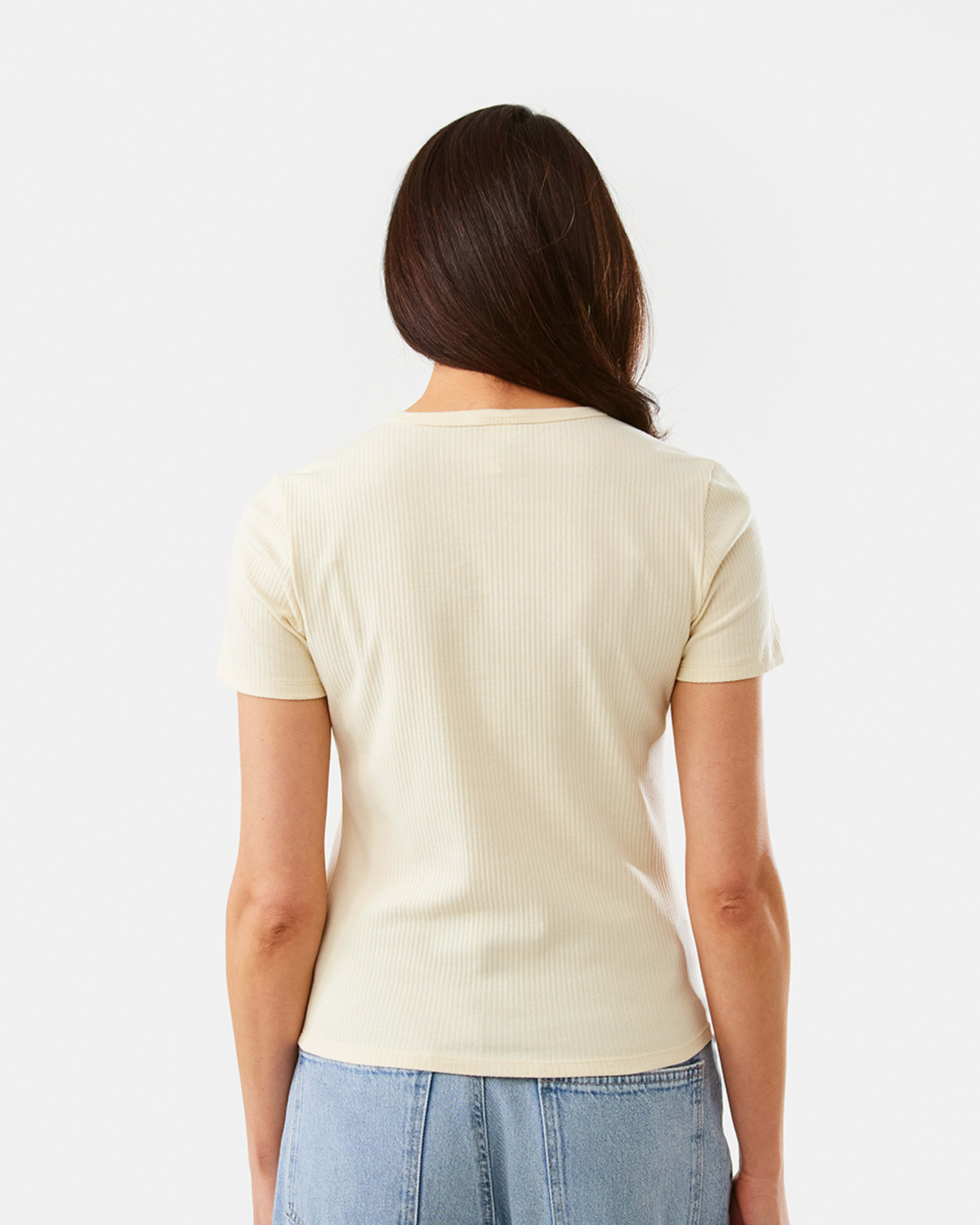 4 Short Sleeve Rib Crew Neck T-shirt Pnacota, 4 of 7