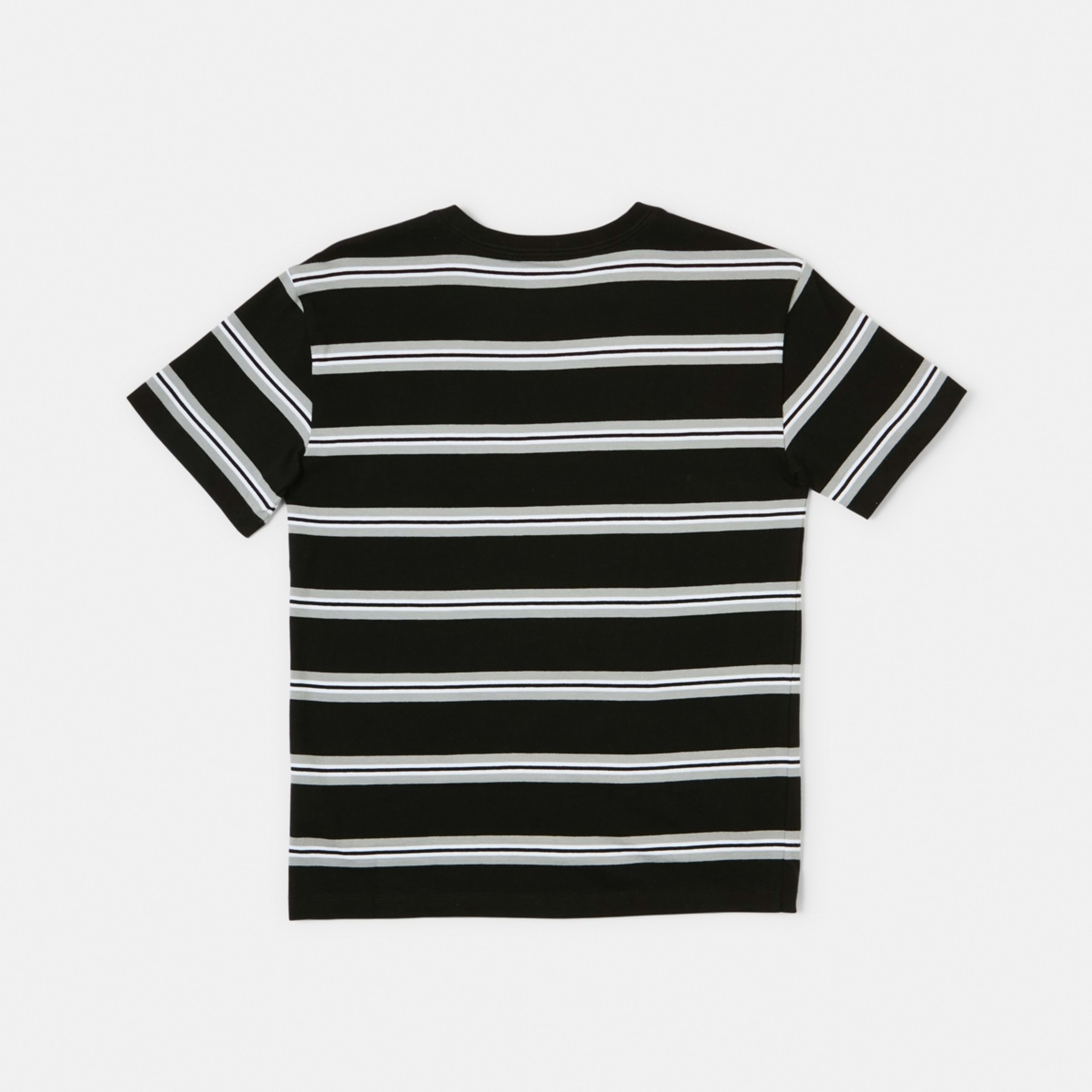 8 Short Sleeve Stripe T-shirt Blk Rtrstr, 8 of 8